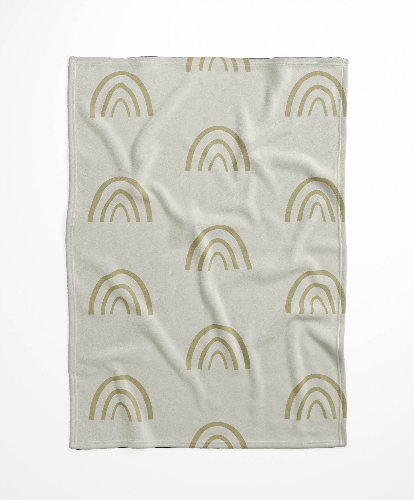 Plain Bows Velveteen Fleece Blanket