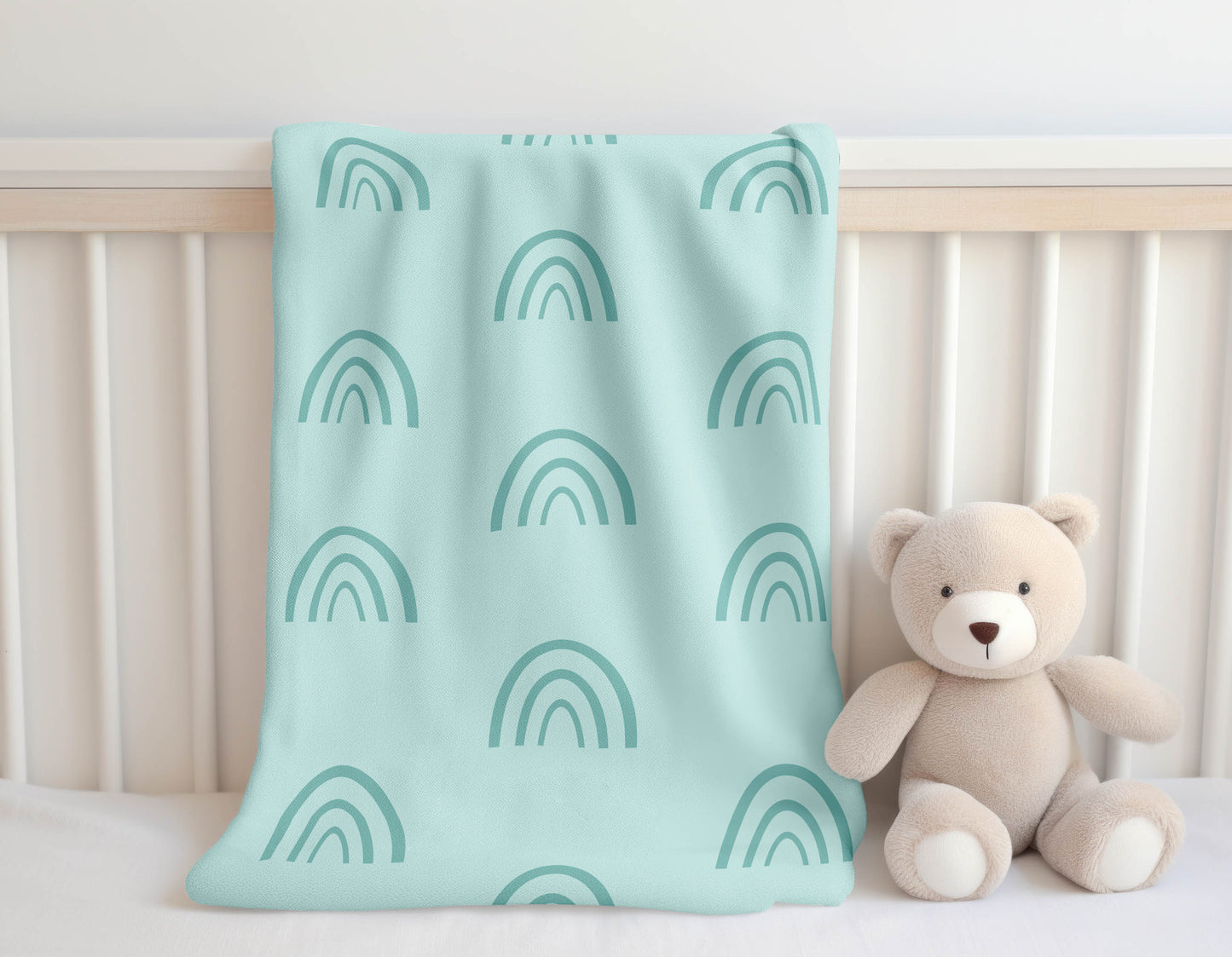 Plain Bows Velveteen Fleece Blanket