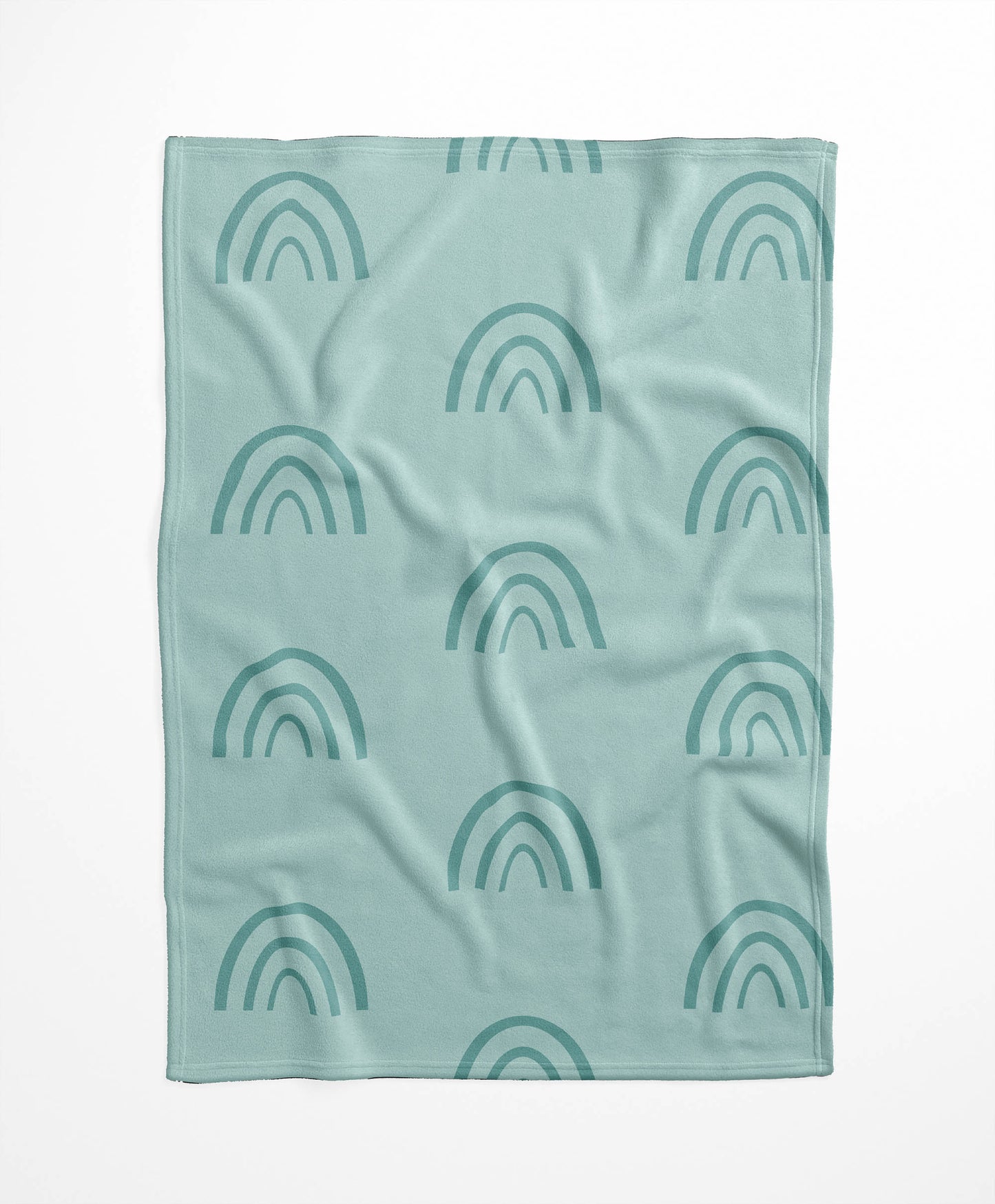 Plain Bows Velveteen Fleece Blanket