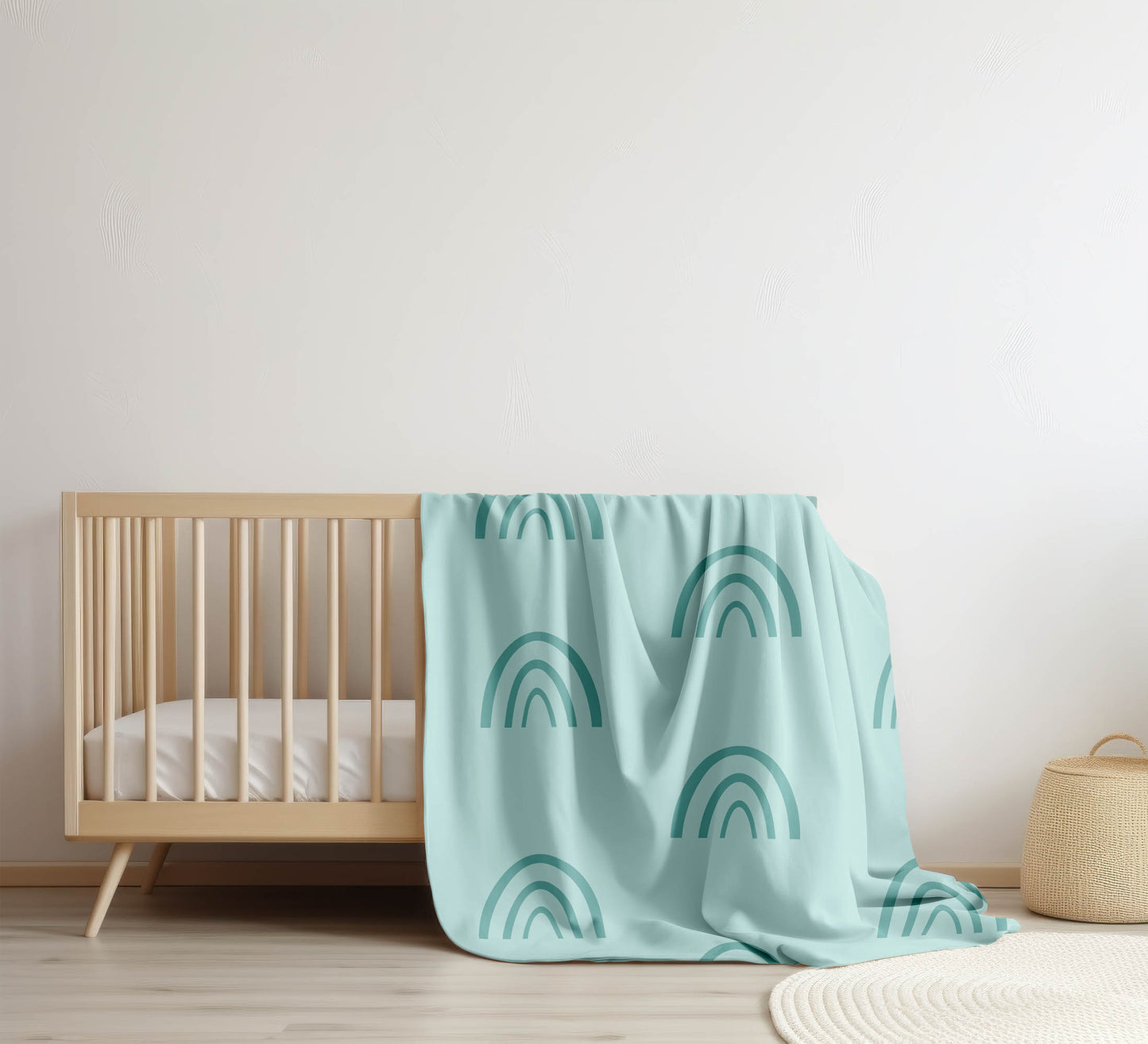 Plain Bows Velveteen Fleece Blanket