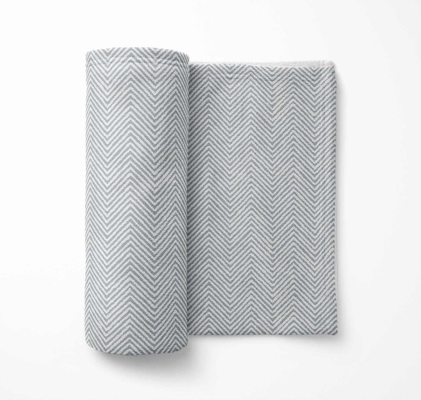 Chevron Groove Velveteen Fleece Blanket