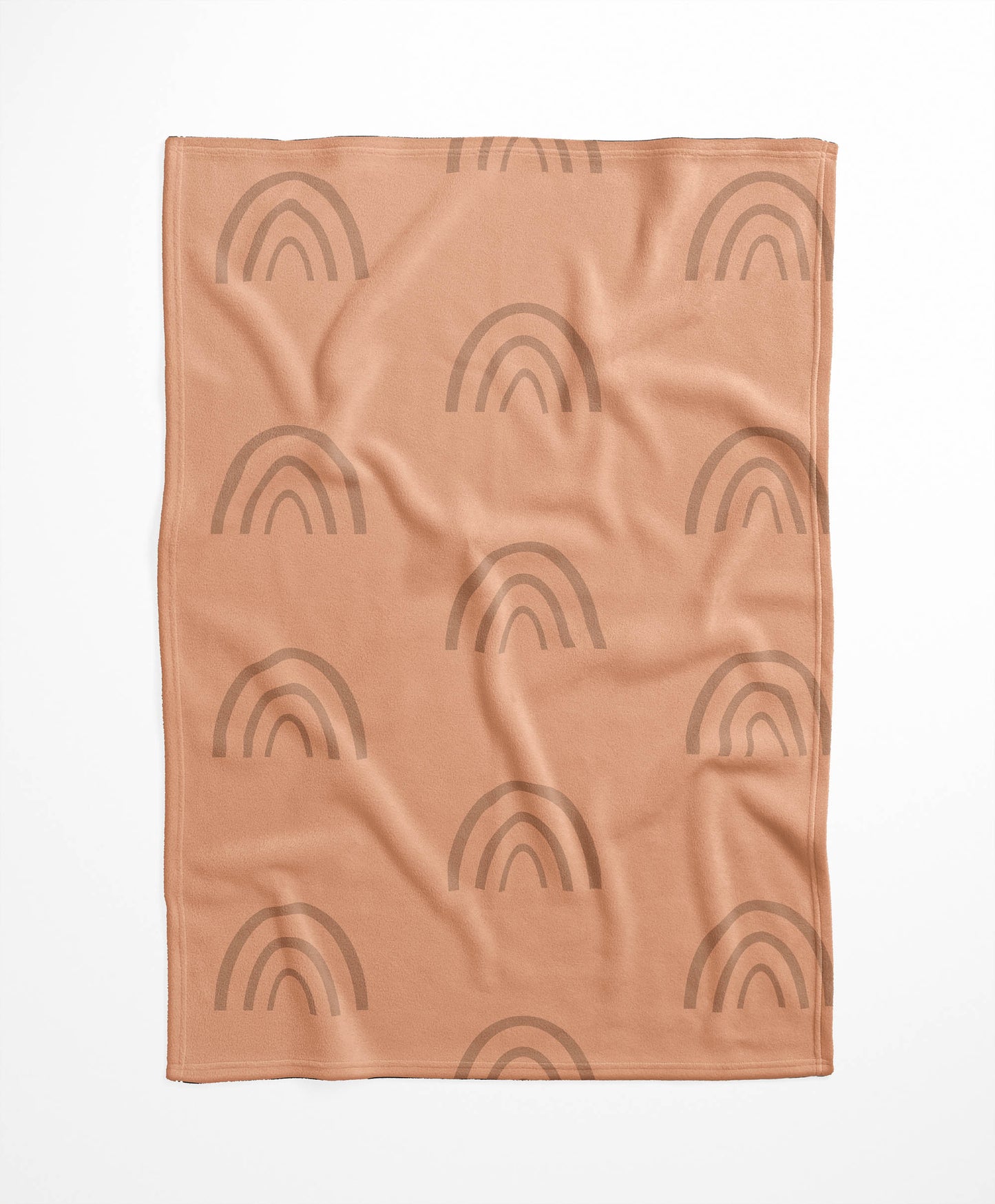Plain Bows Velveteen Fleece Blanket