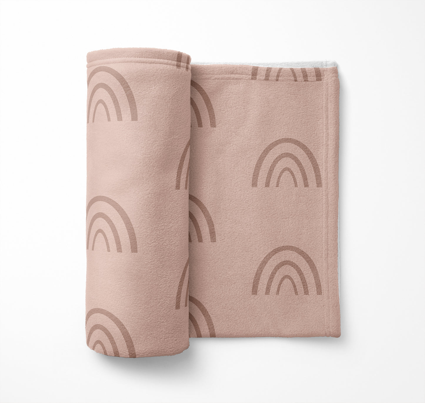 Plain Bows Velveteen Fleece Blanket