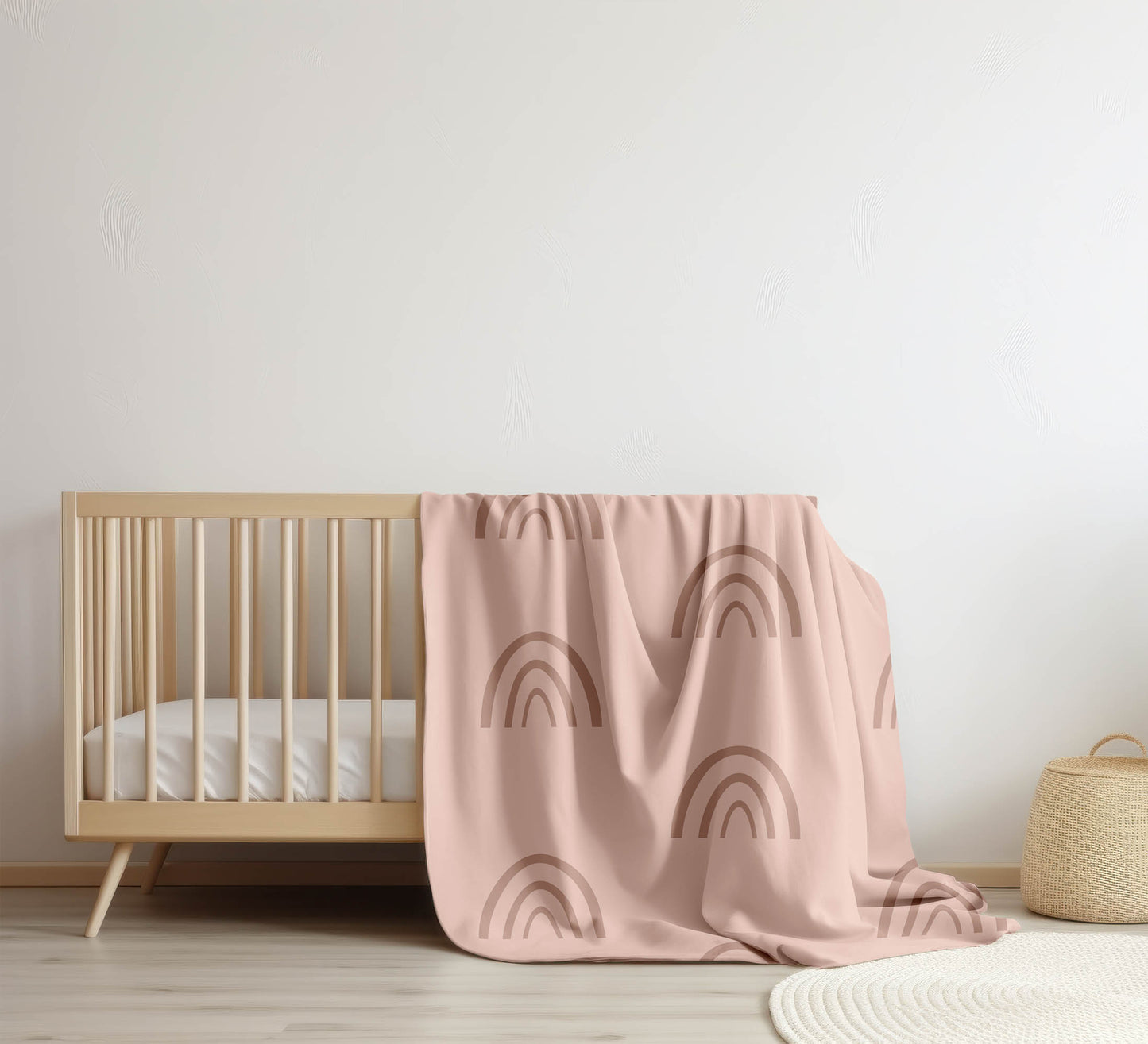Plain Bows Velveteen Fleece Blanket