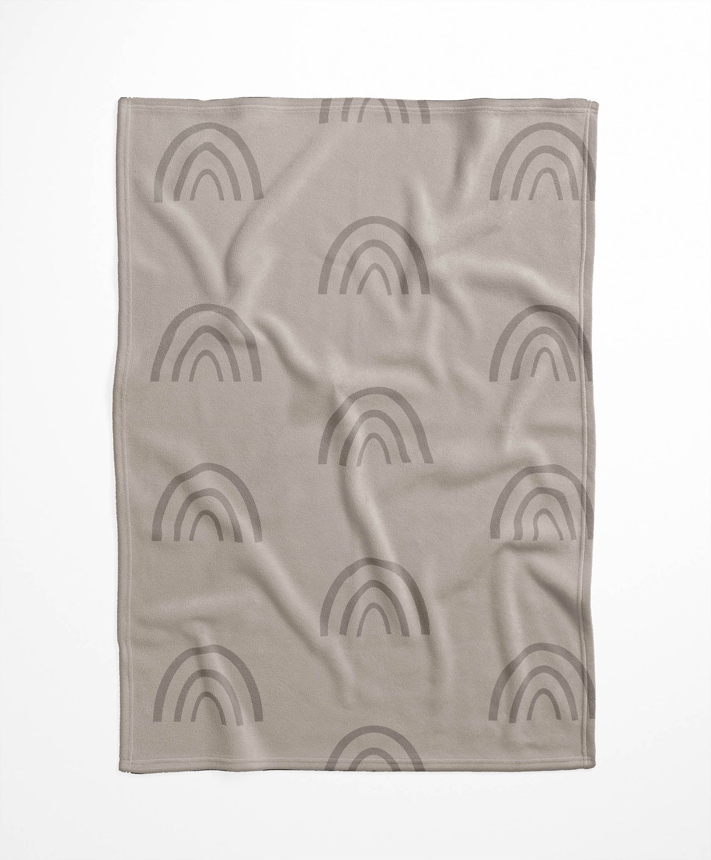 Plain Bows Velveteen Fleece Blanket