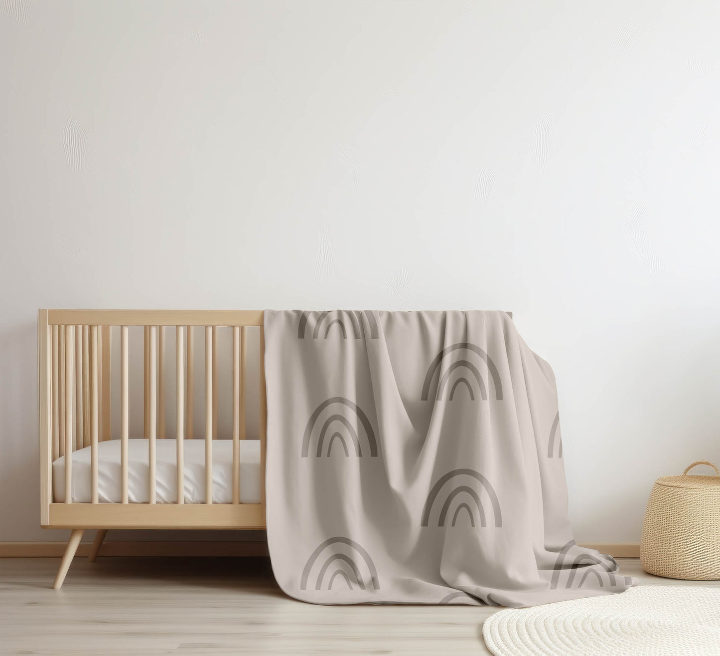 Plain Bows Velveteen Fleece Blanket
