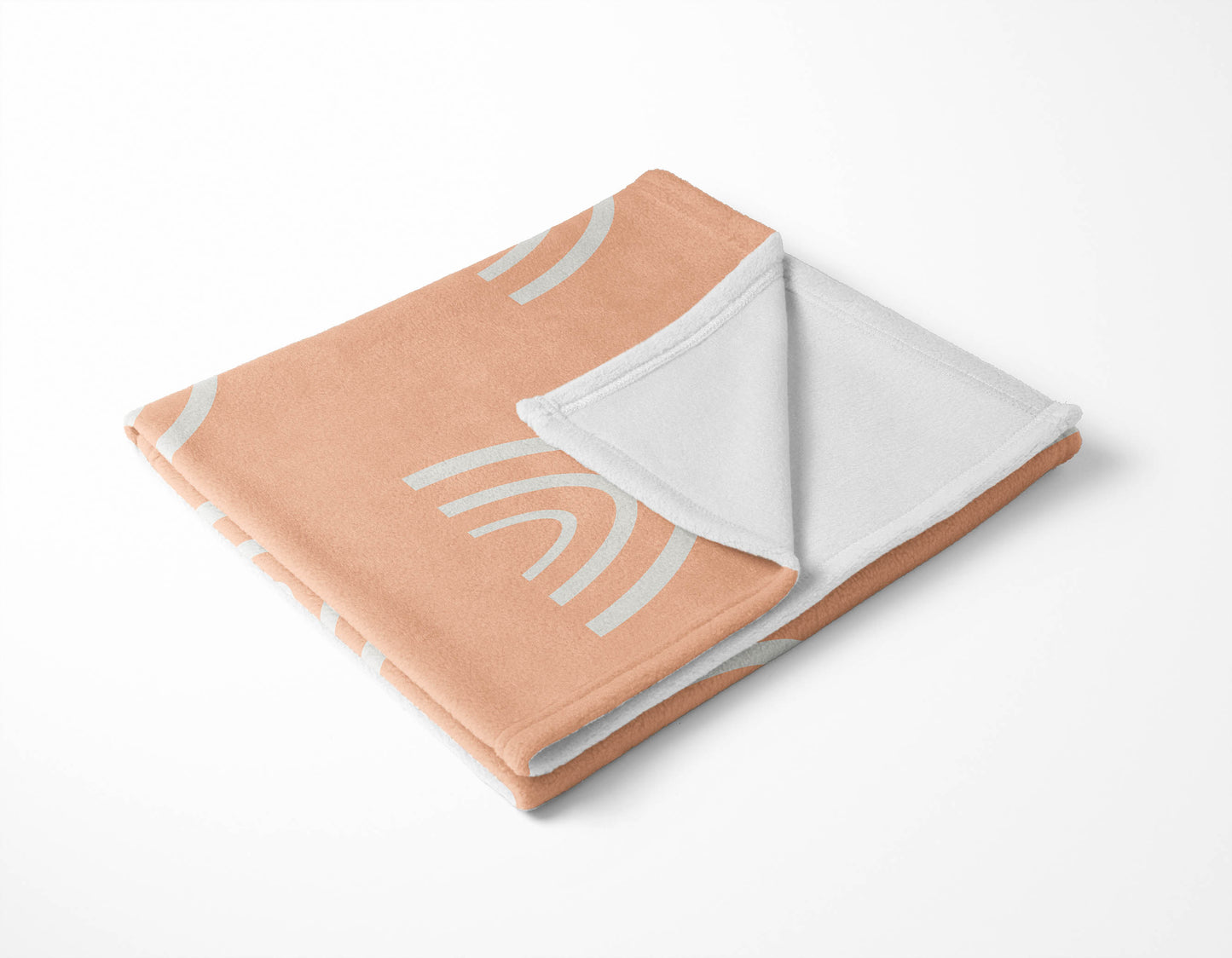 Plain Bows Velveteen Fleece Blanket