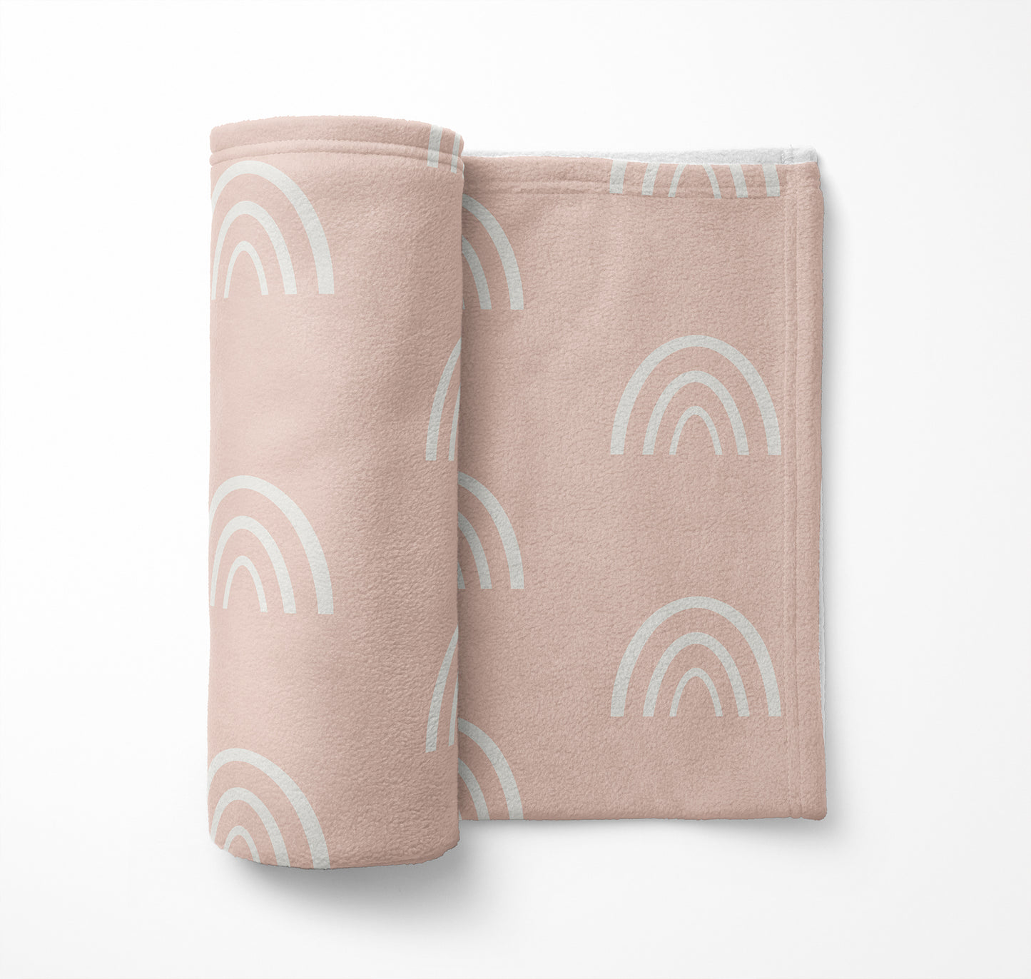 Plain Bows Velveteen Fleece Blanket