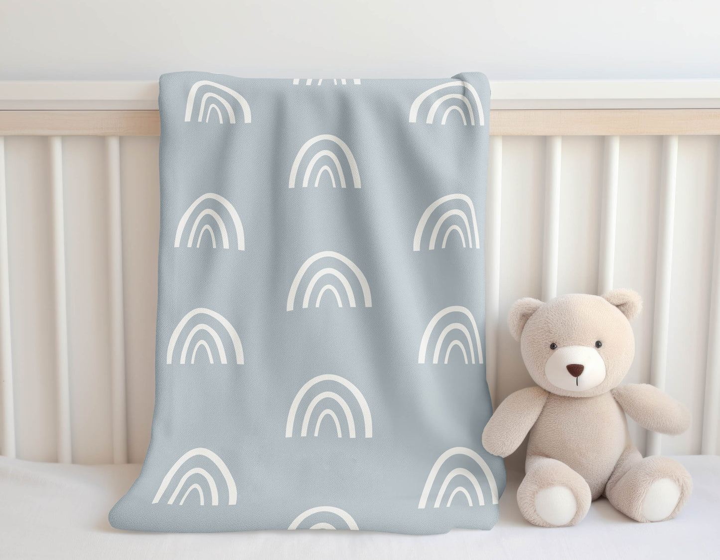 Plain Bows Velveteen Fleece Blanket