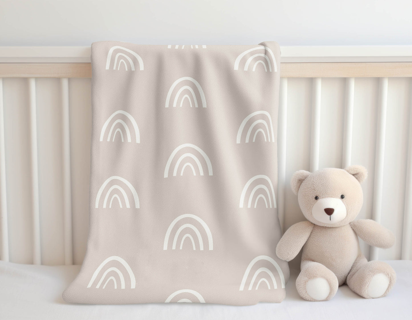Plain Bows Velveteen Fleece Blanket