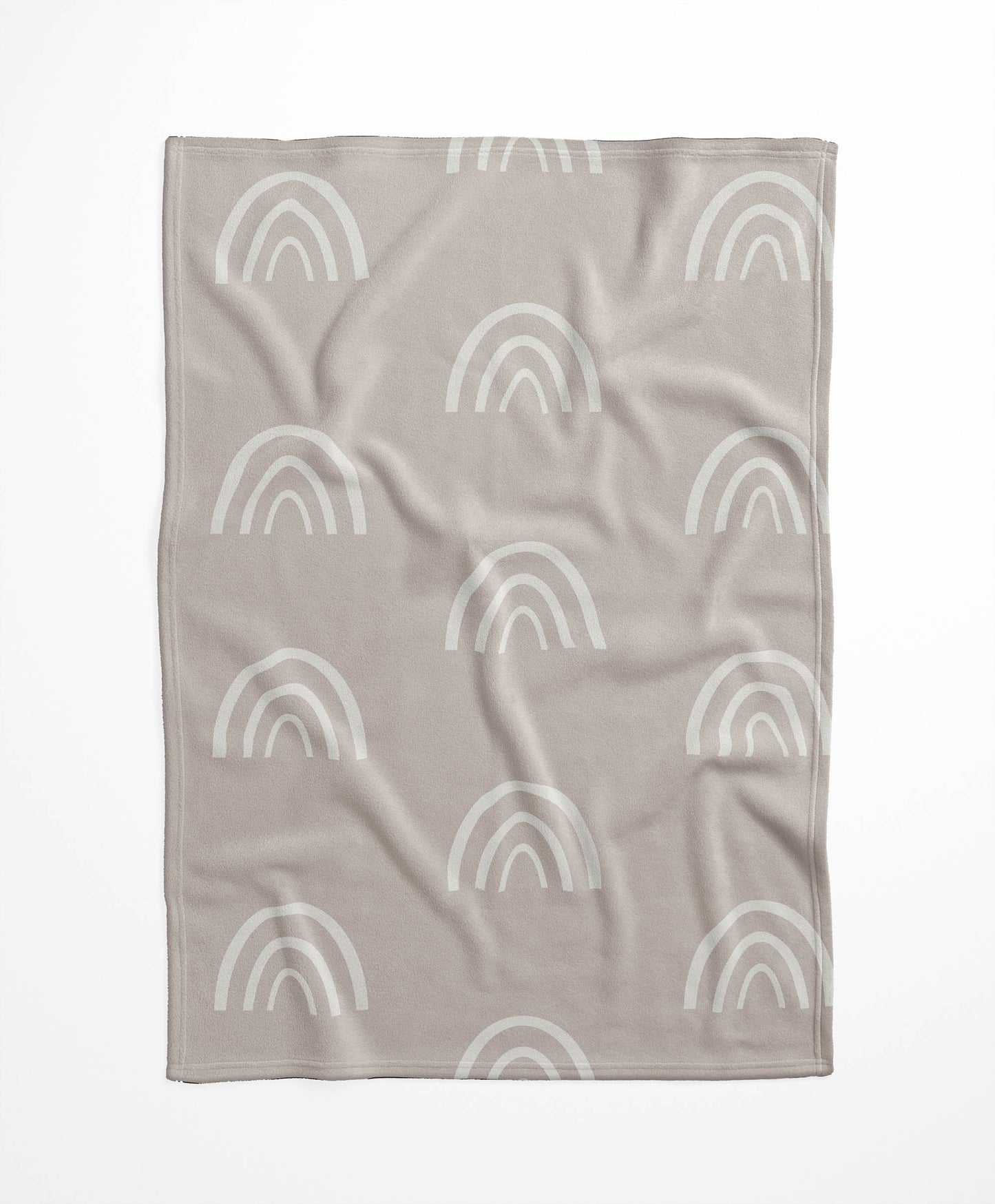 Plain Bows Velveteen Fleece Blanket