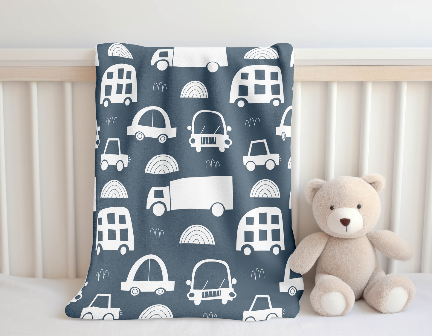 Traffic Velveteen Fleece Blanket