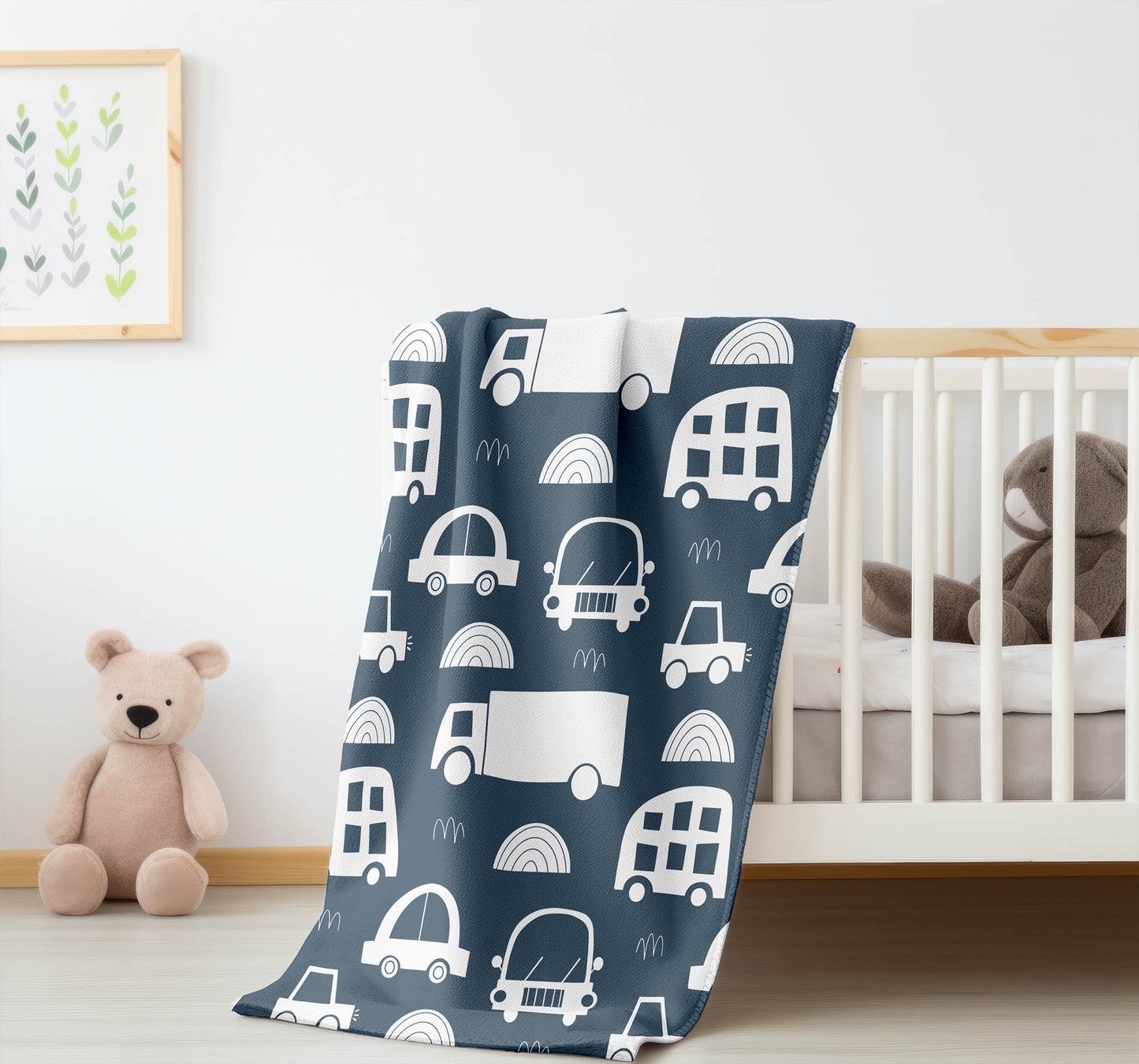 Traffic Velveteen Fleece Blanket