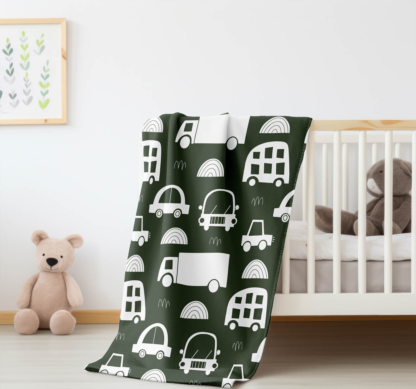 Traffic Velveteen Fleece Blanket