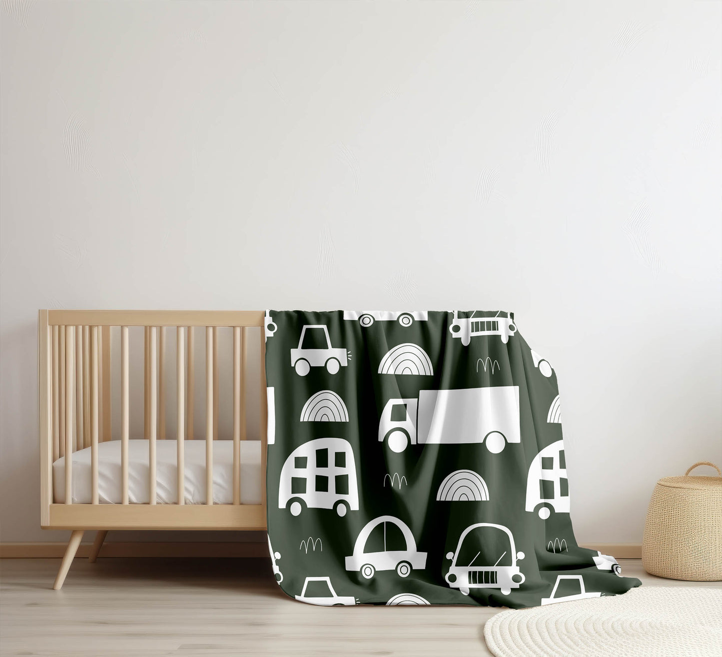 Traffic Velveteen Fleece Blanket