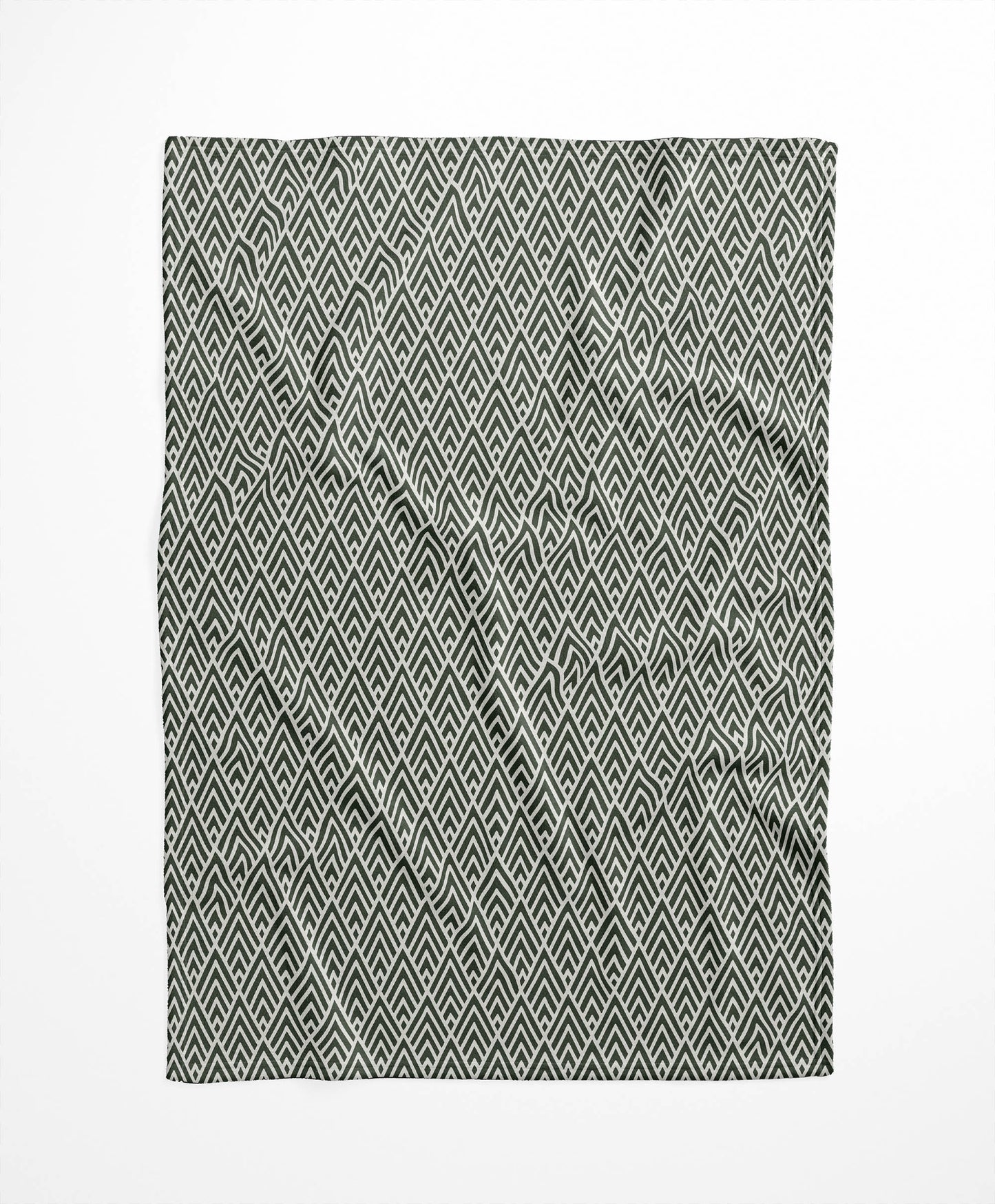 Chevron Spike Velveteen Fleece Blanket