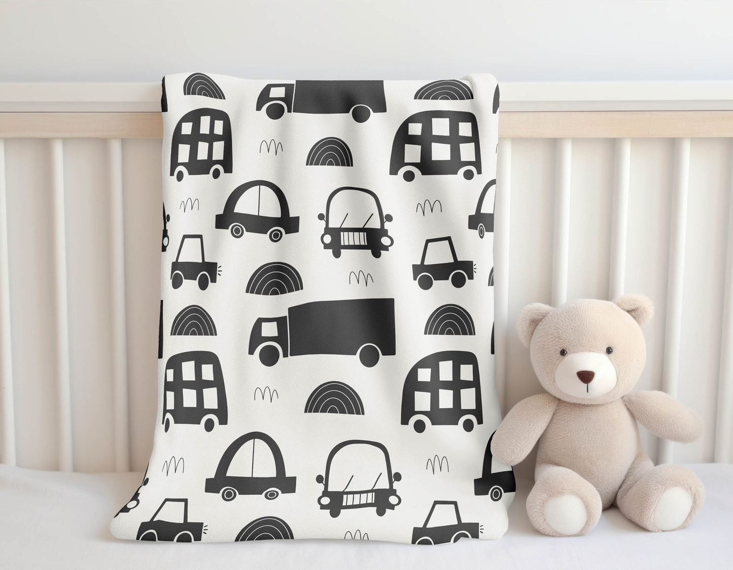 Traffic Velveteen Fleece Blanket