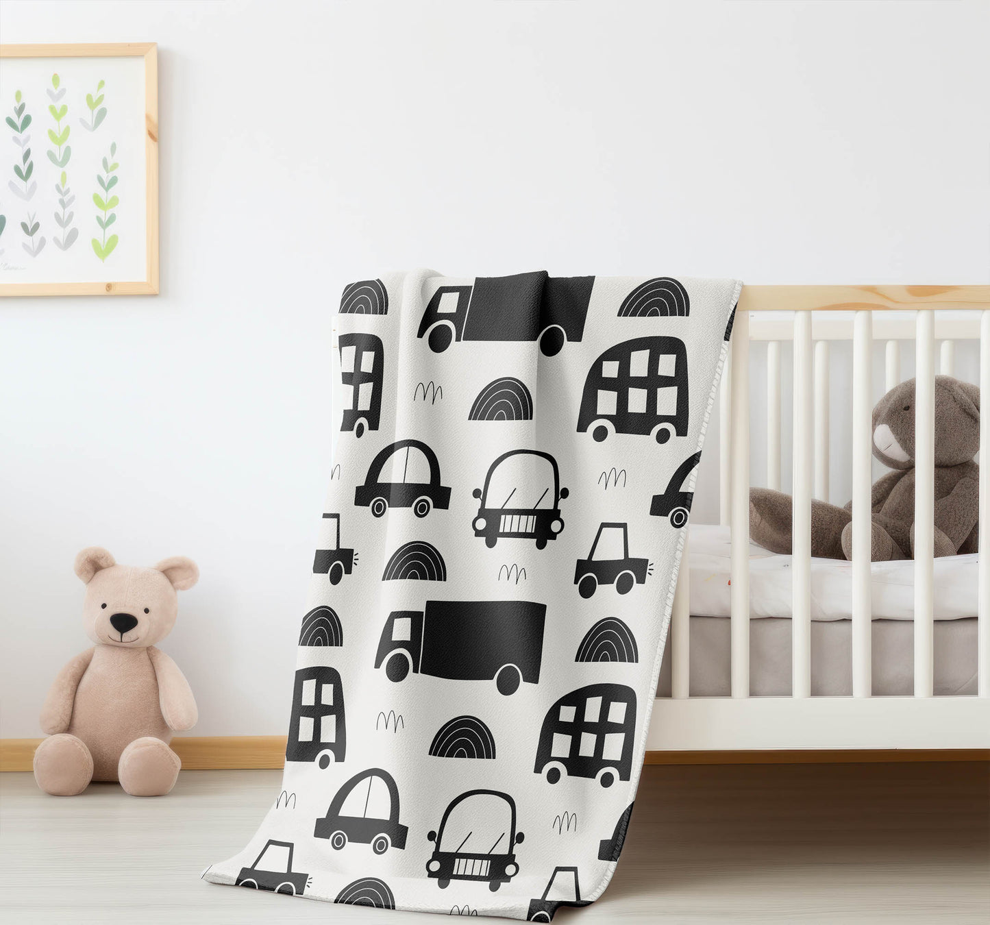 Traffic Velveteen Fleece Blanket