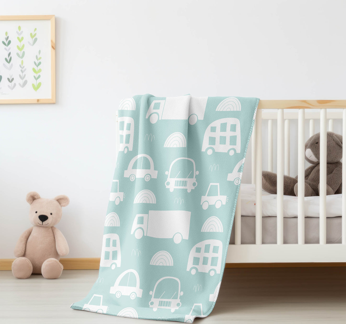 Traffic Velveteen Fleece Blanket