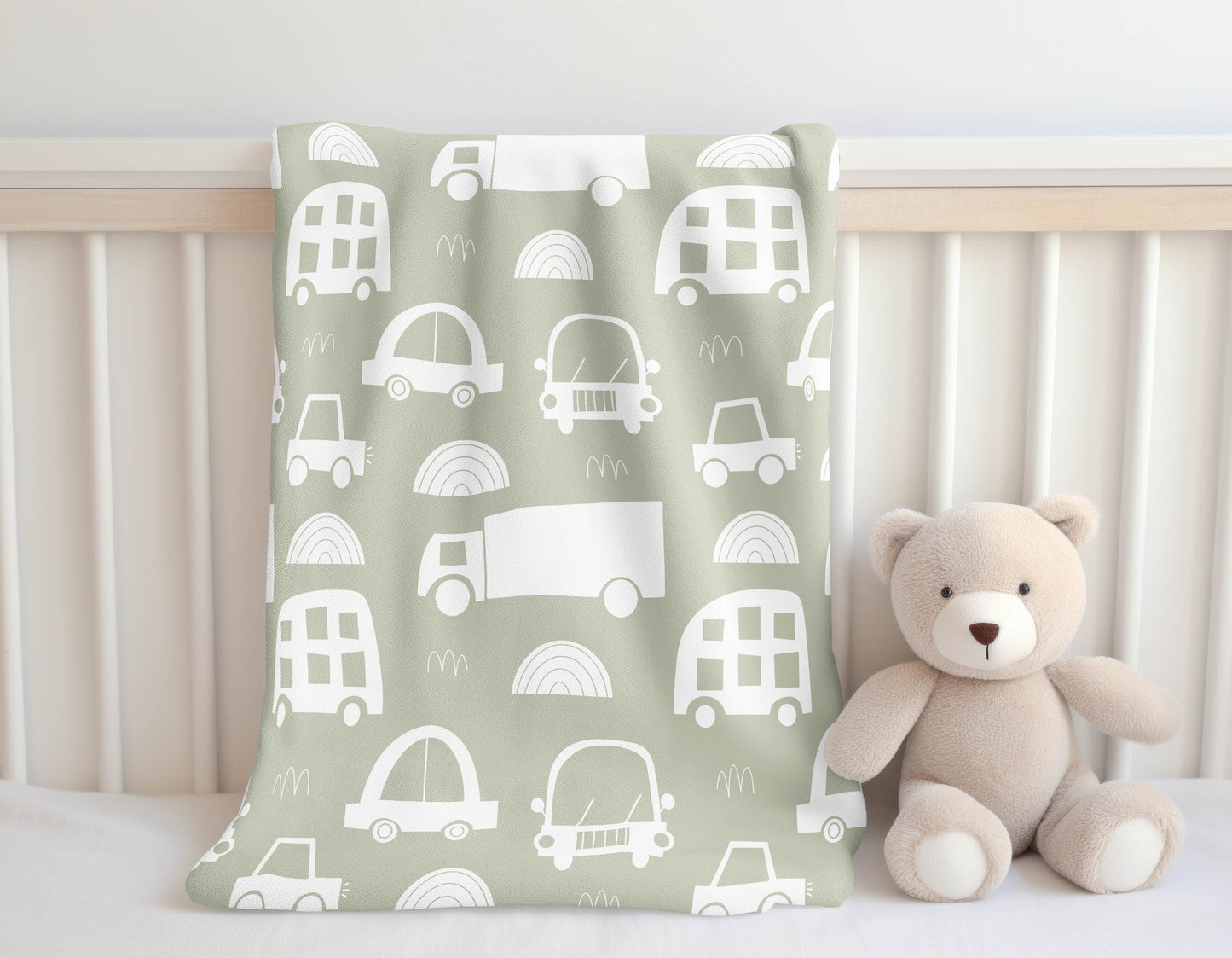Traffic Velveteen Fleece Blanket