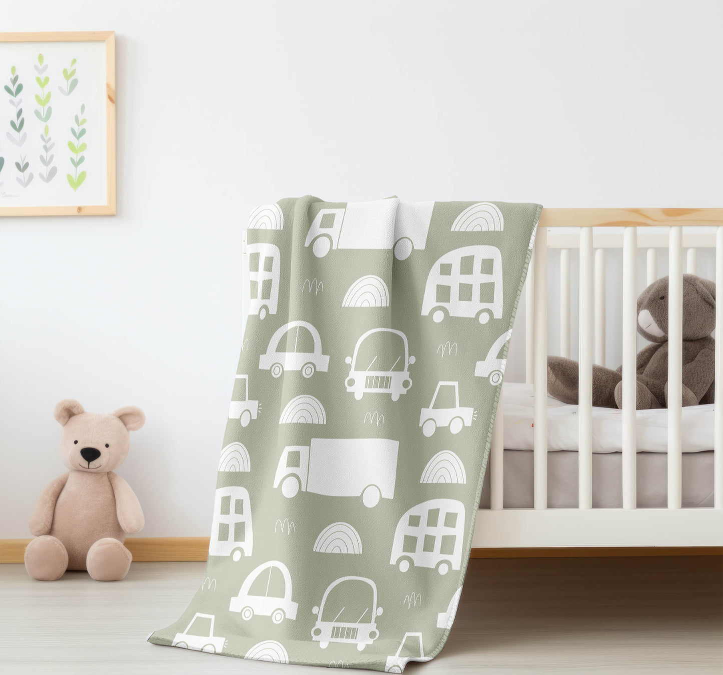 Traffic Velveteen Fleece Blanket