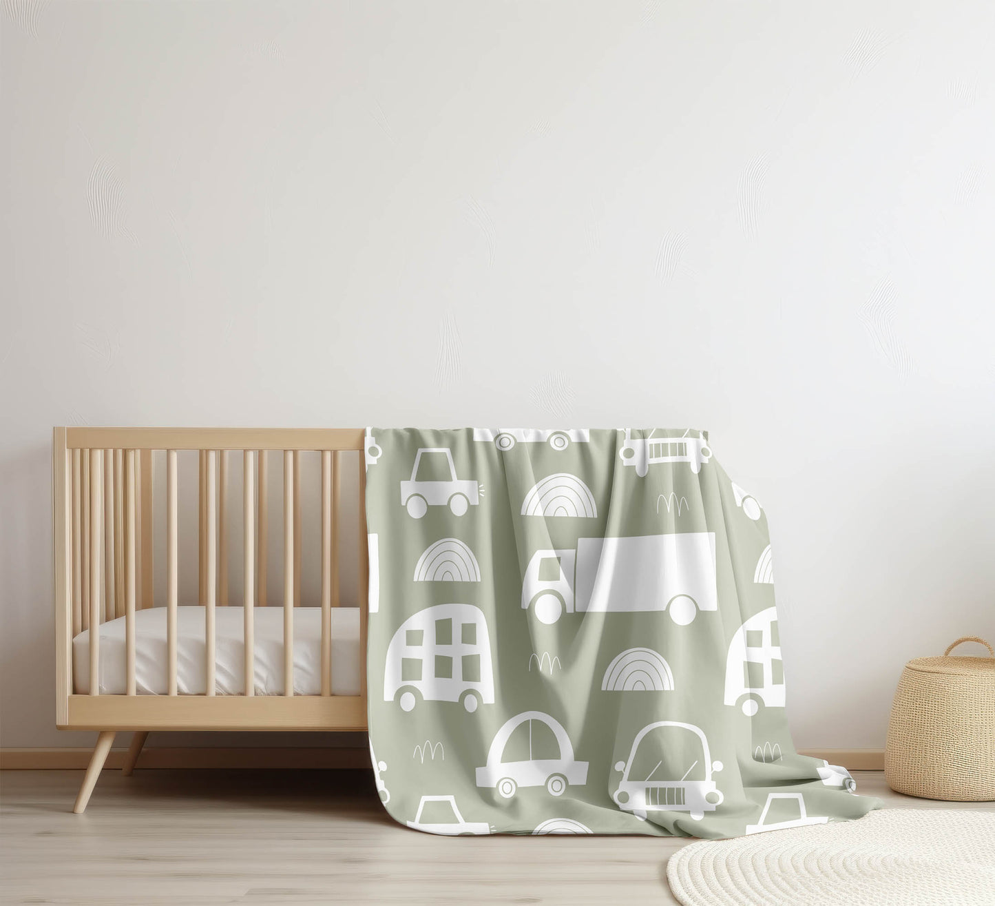 Traffic Velveteen Fleece Blanket