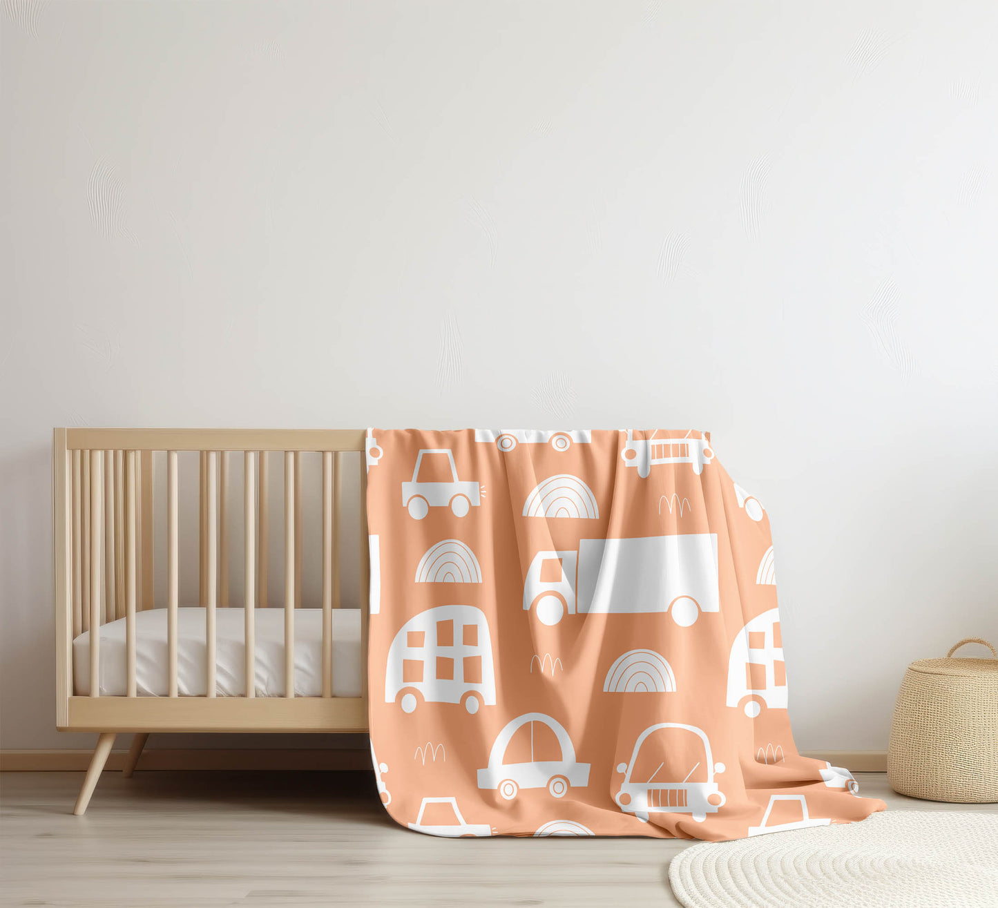 Traffic Velveteen Fleece Blanket