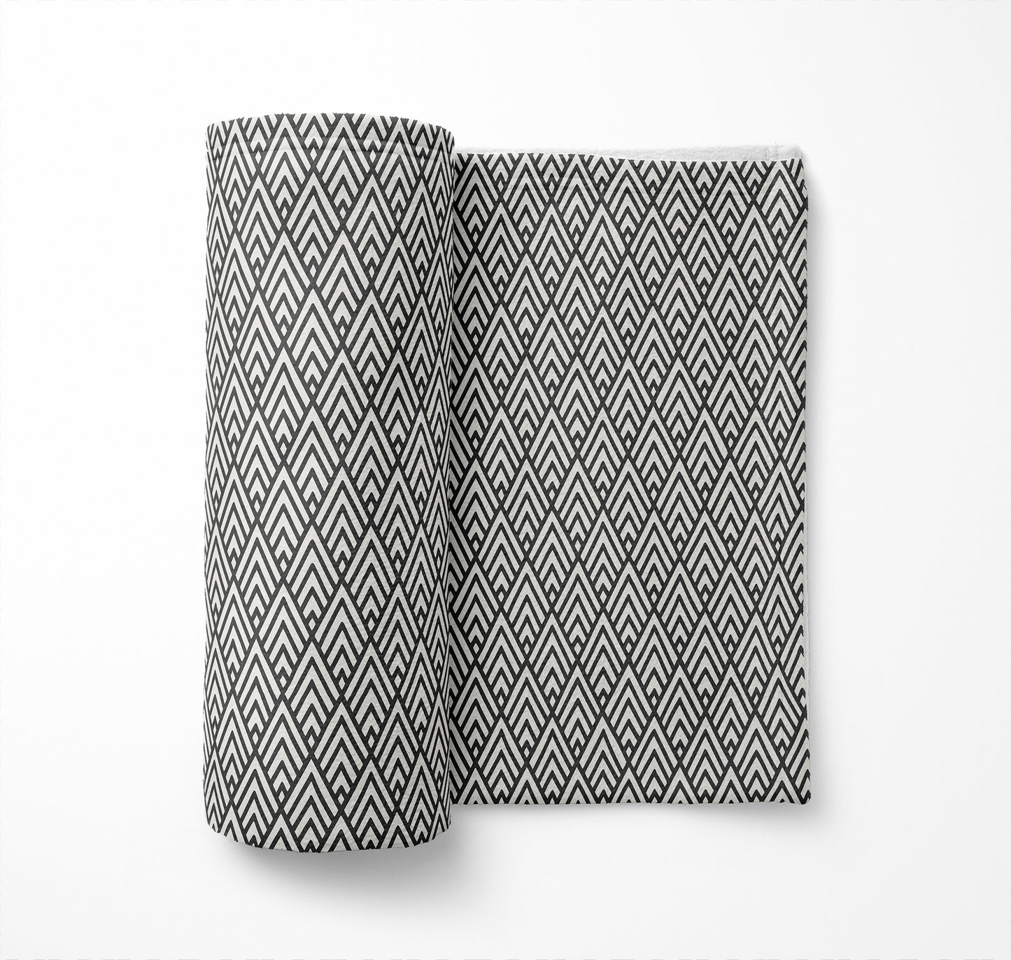 Chevron Spike Velveteen Fleece Blanket