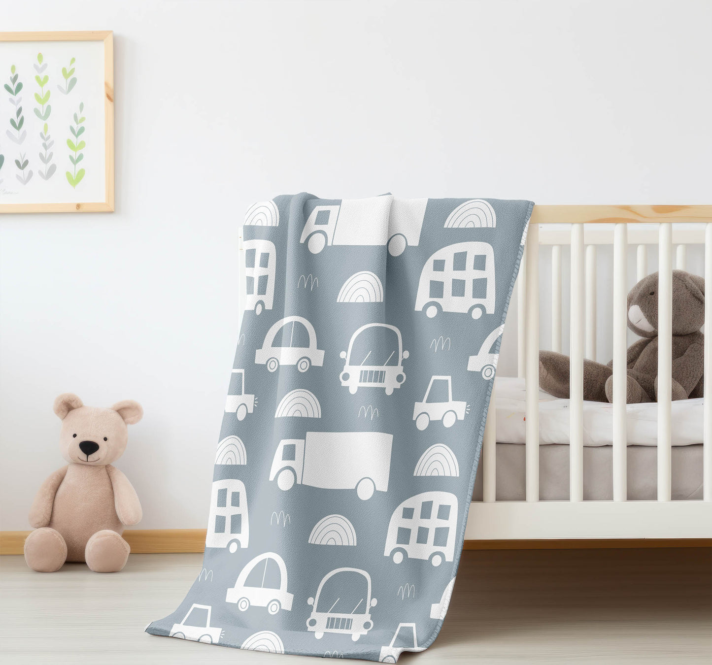 Traffic Velveteen Fleece Blanket