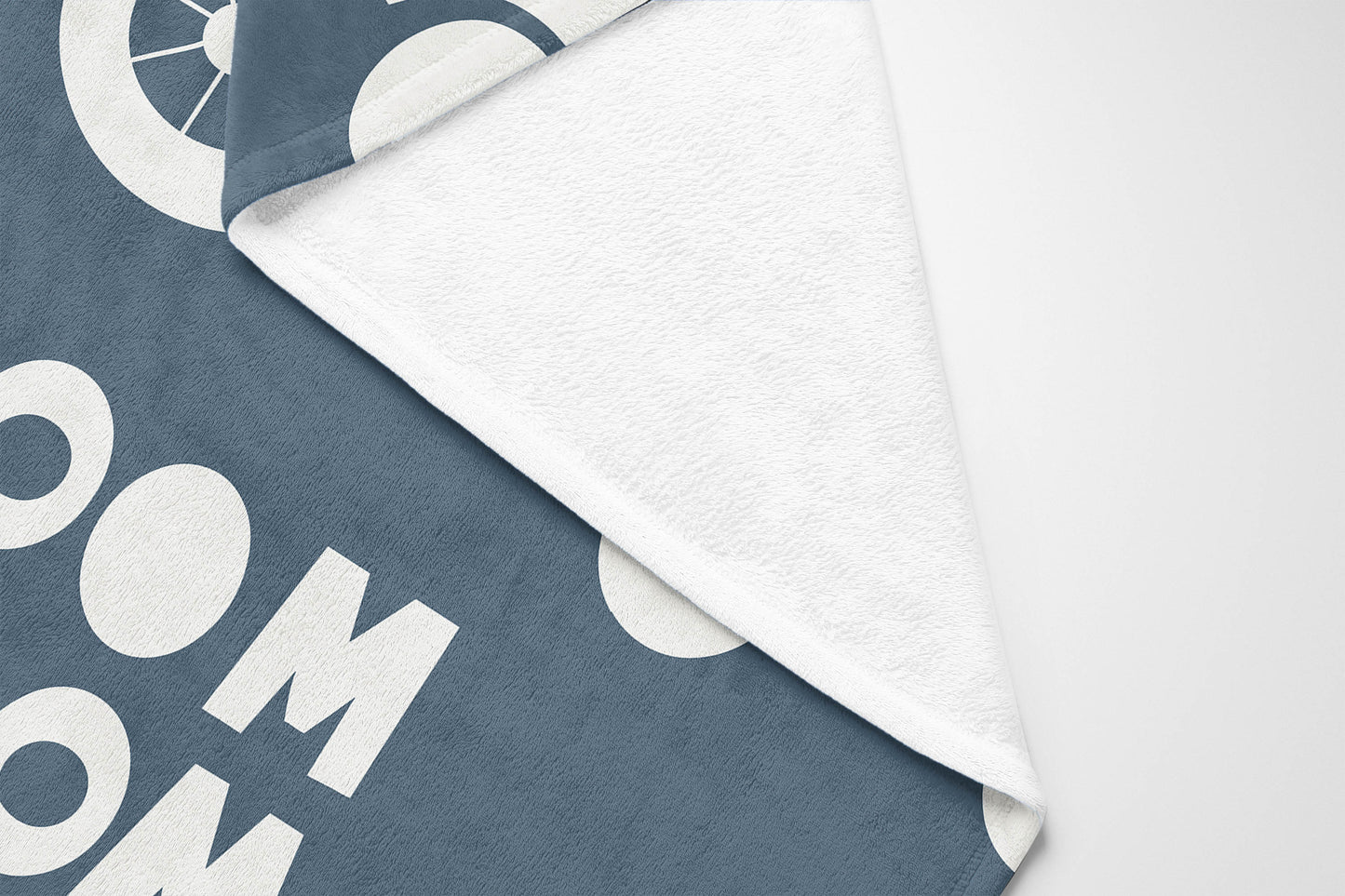 Vroom vroom Velveteen Fleece Blanket