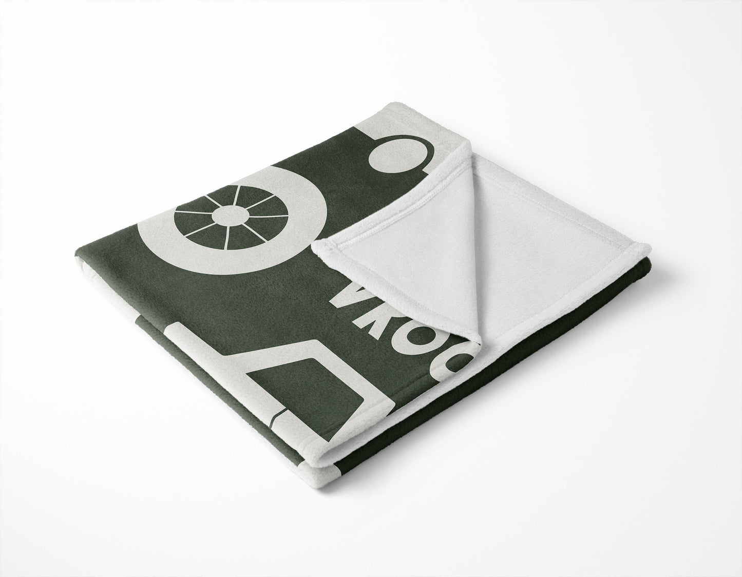 Vroom vroom Velveteen Fleece Blanket