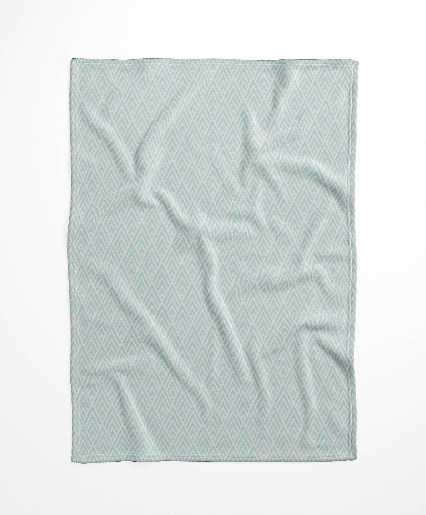Chevron Spike Velveteen Fleece Blanket