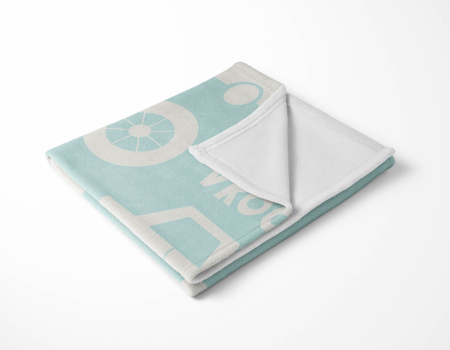 Vroom vroom Velveteen Fleece Blanket