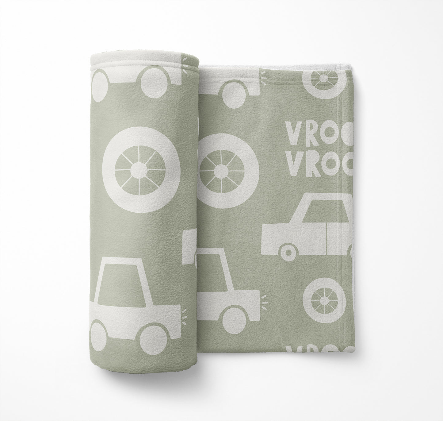 Vroom vroom Velveteen Fleece Blanket