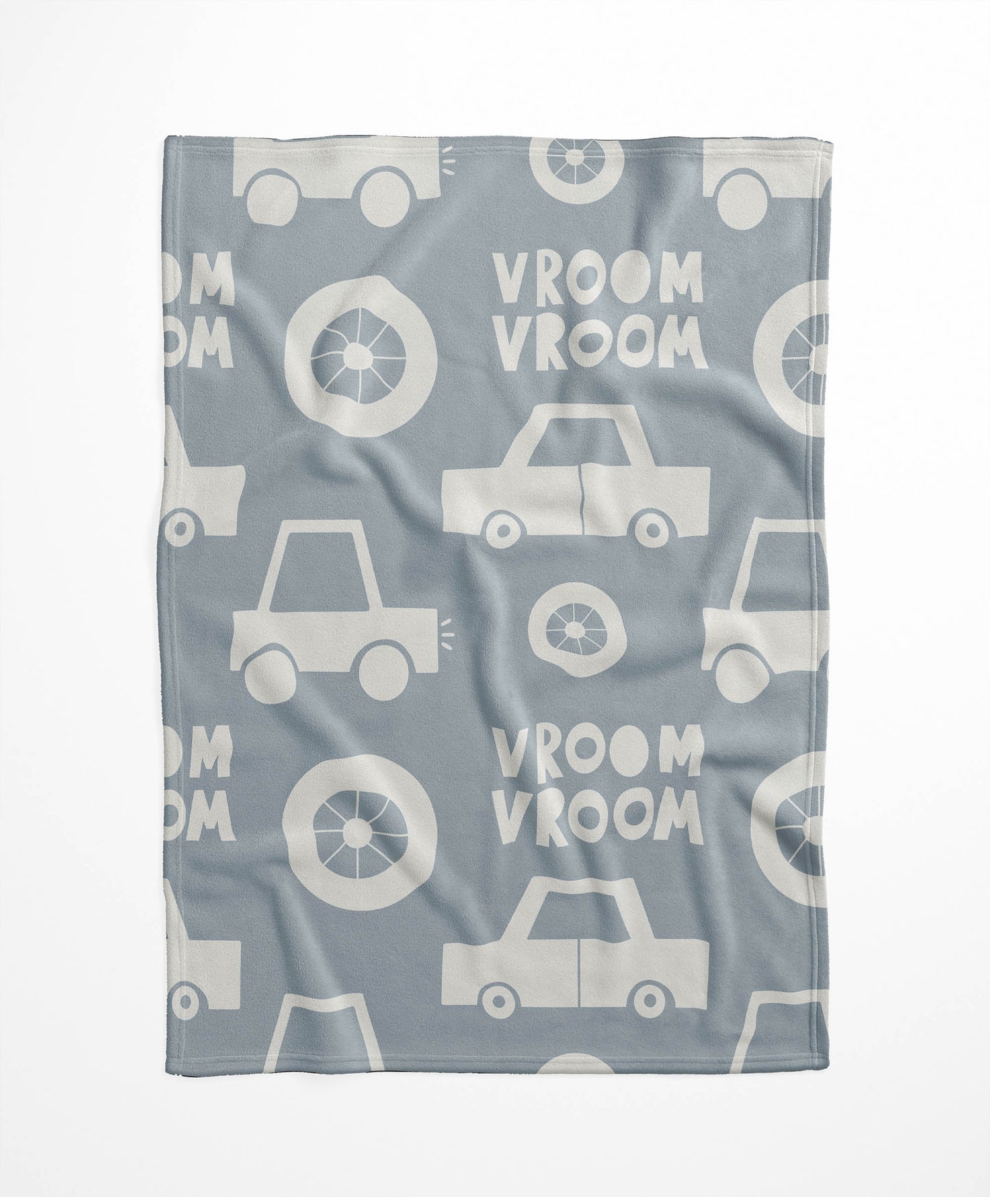 Vroom vroom Velveteen Fleece Blanket