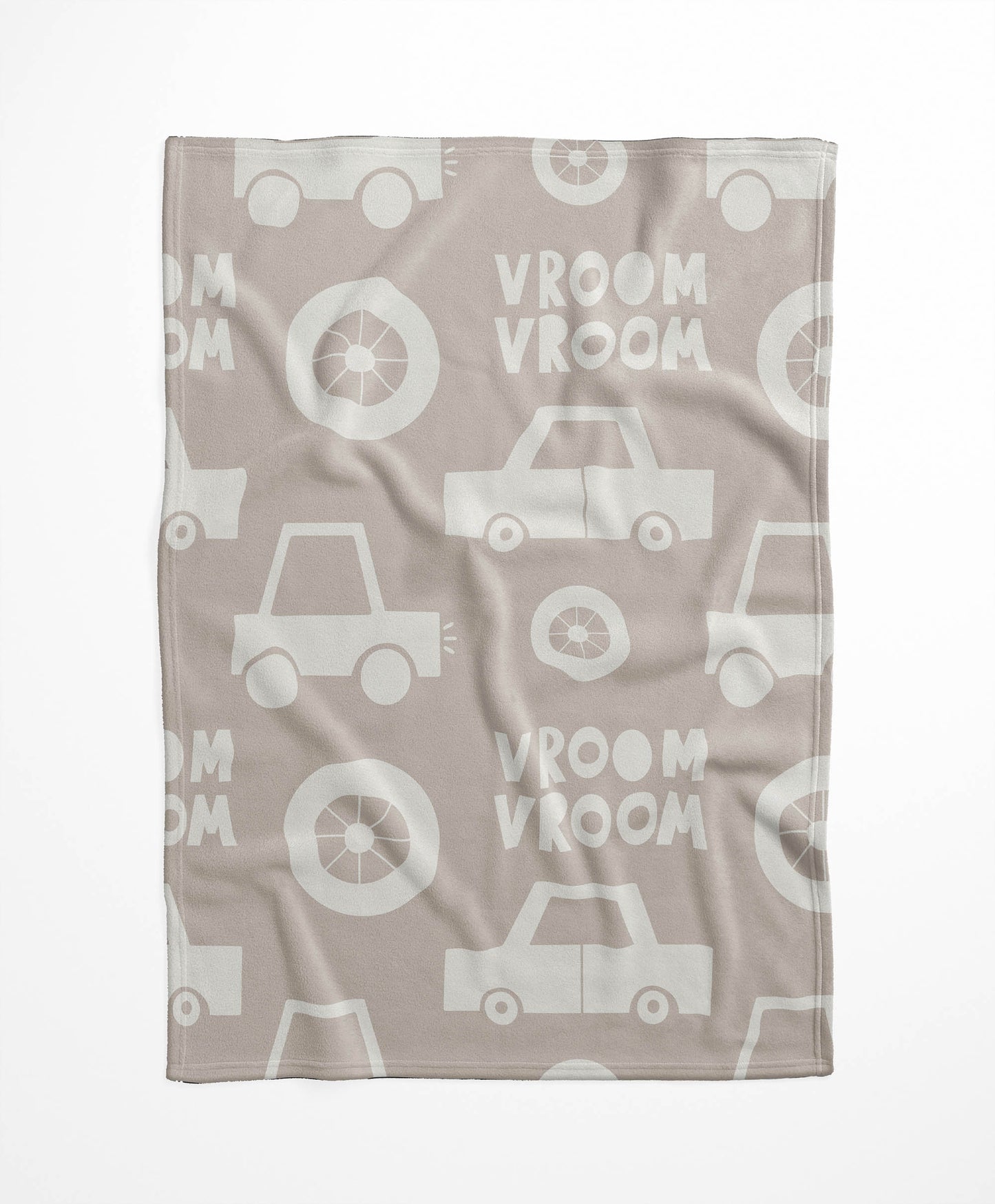 Vroom vroom Velveteen Fleece Blanket