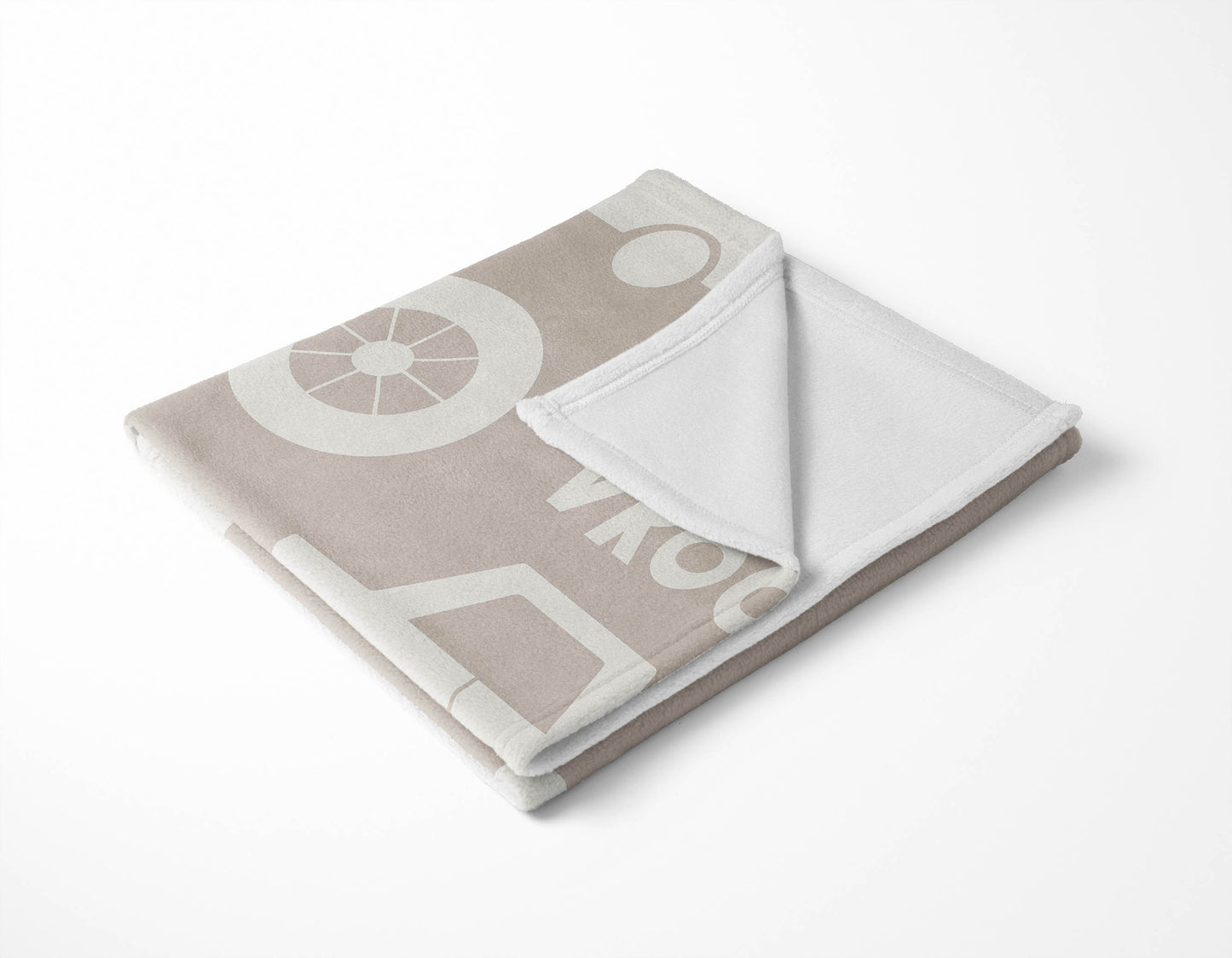Vroom vroom Velveteen Fleece Blanket