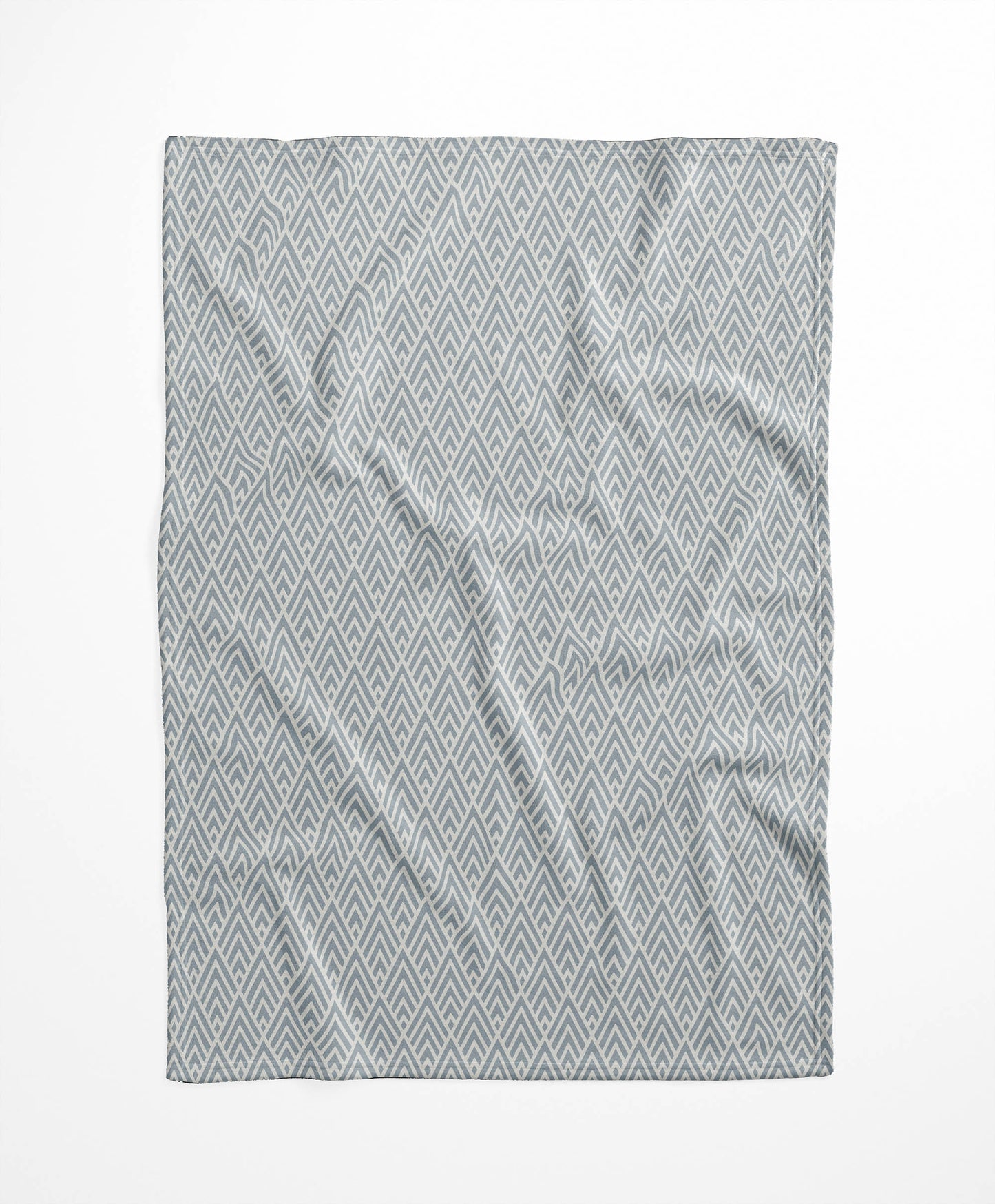 Chevron Spike Velveteen Fleece Blanket
