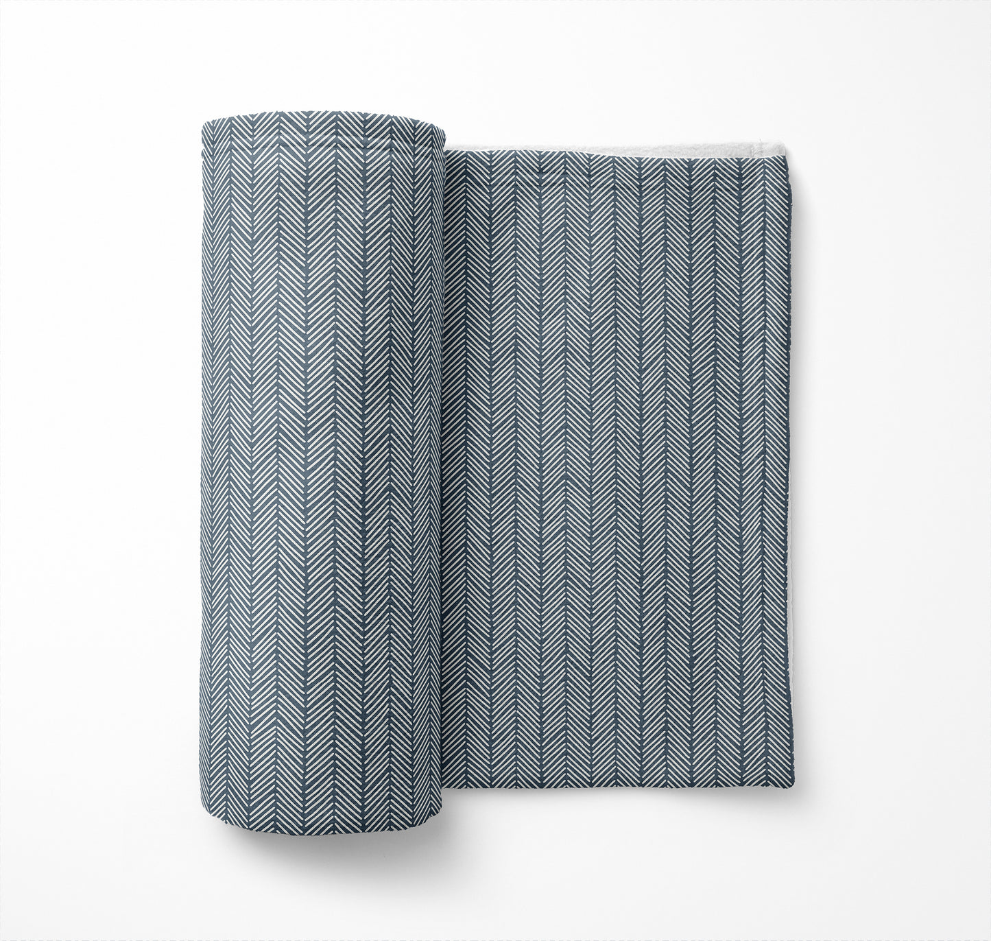 Chevron Stripe Velveteen Fleece Blanket