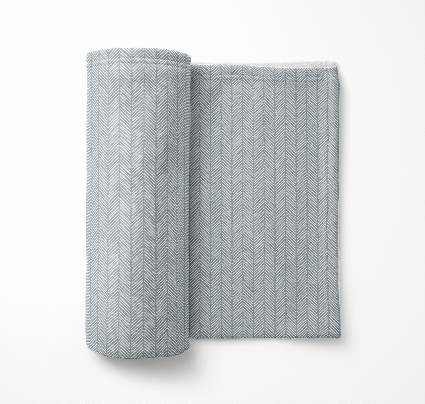 Chevron Stripe Velveteen Fleece Blanket