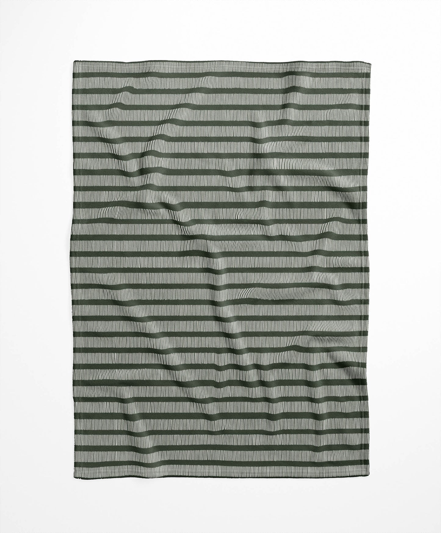 Comb Row Velveteen Fleece Blanket