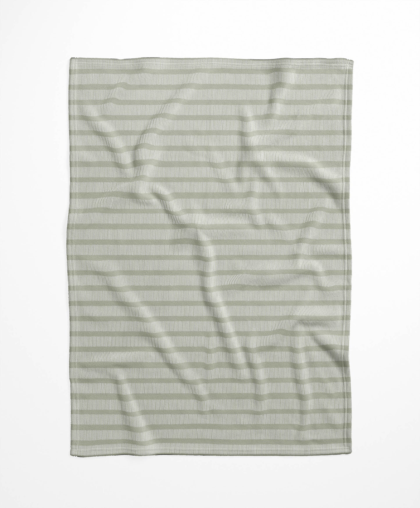 Comb Row Velveteen Fleece Blanket