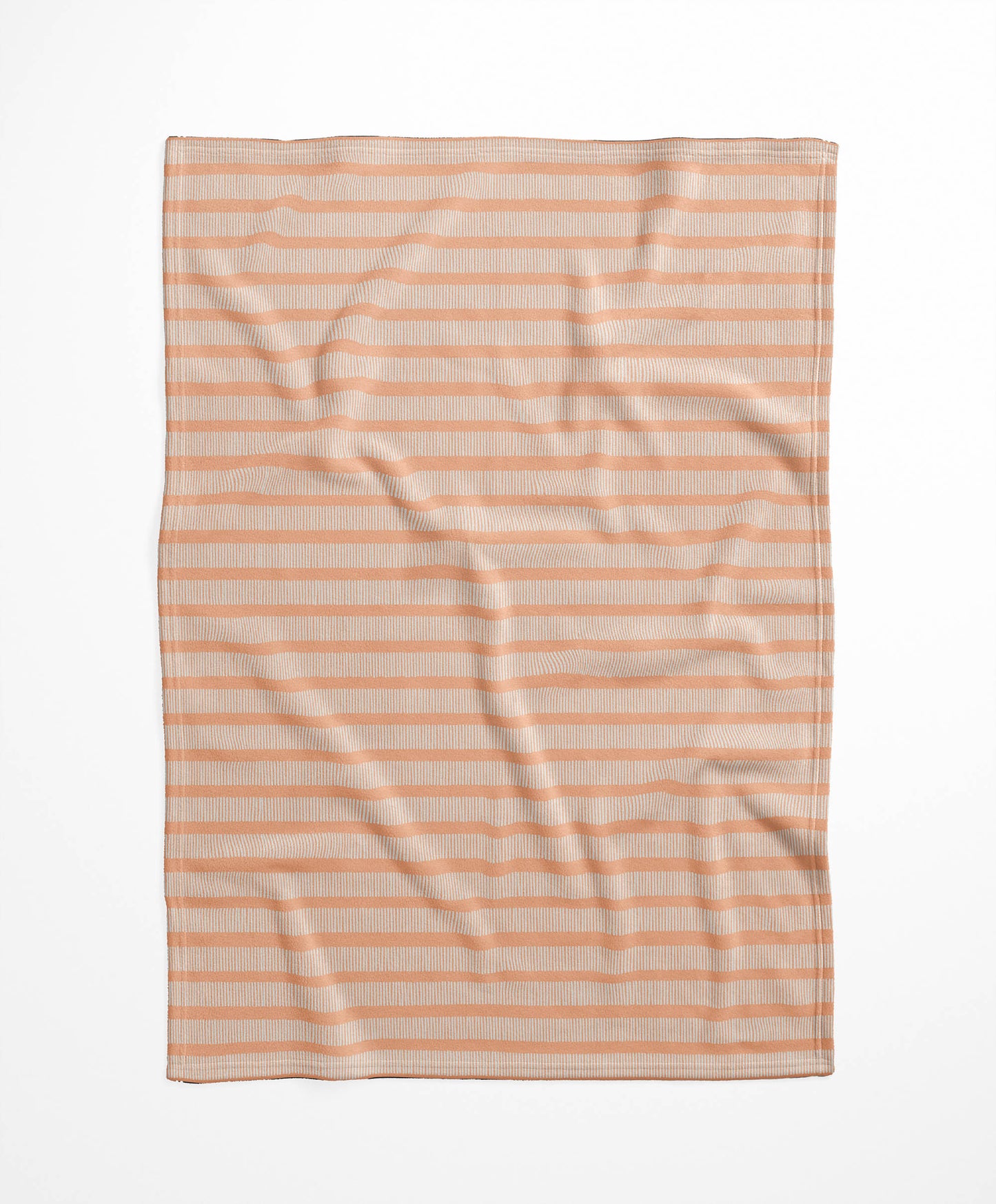 Comb Row Velveteen Fleece Blanket