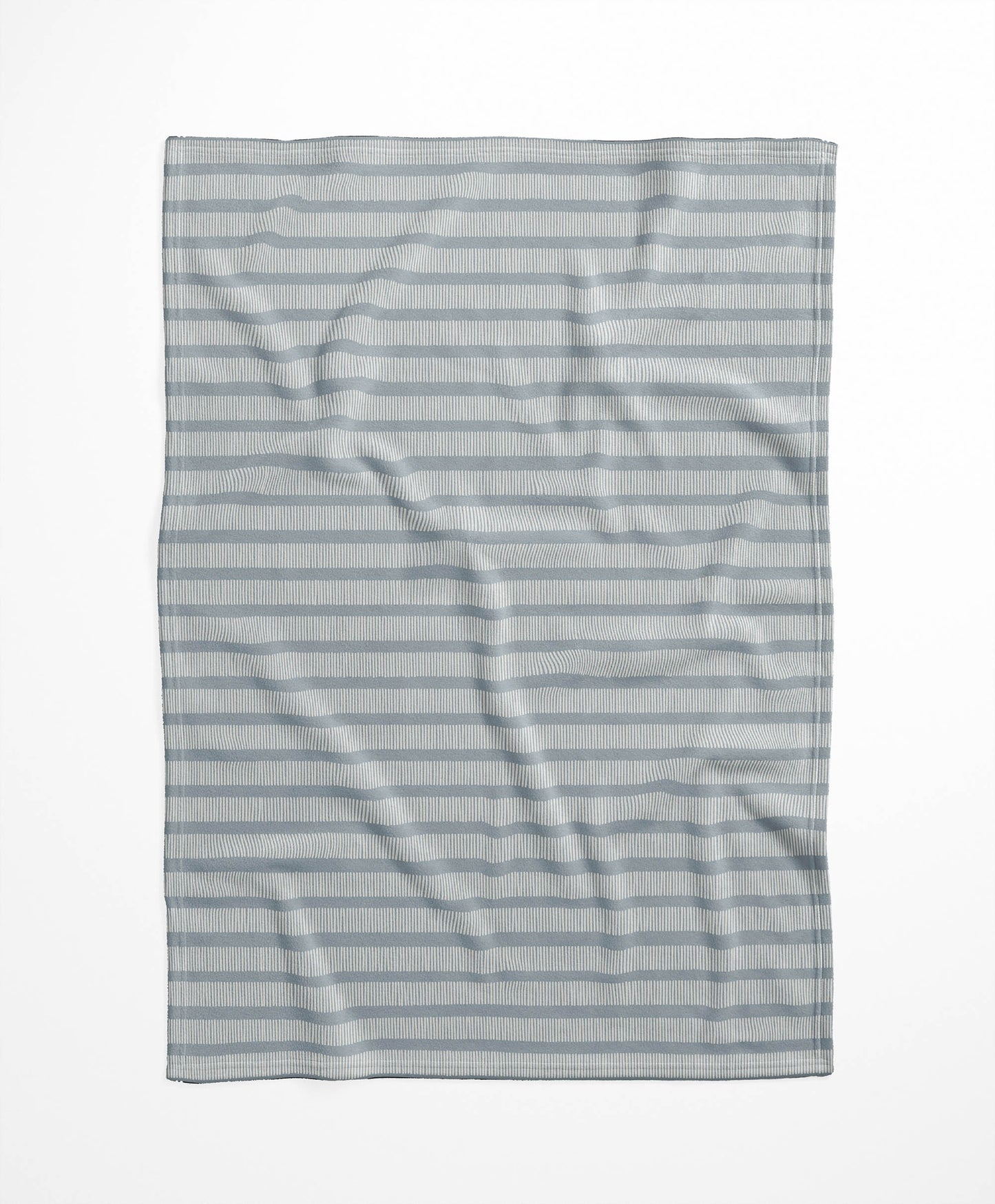 Comb Row Velveteen Fleece Blanket