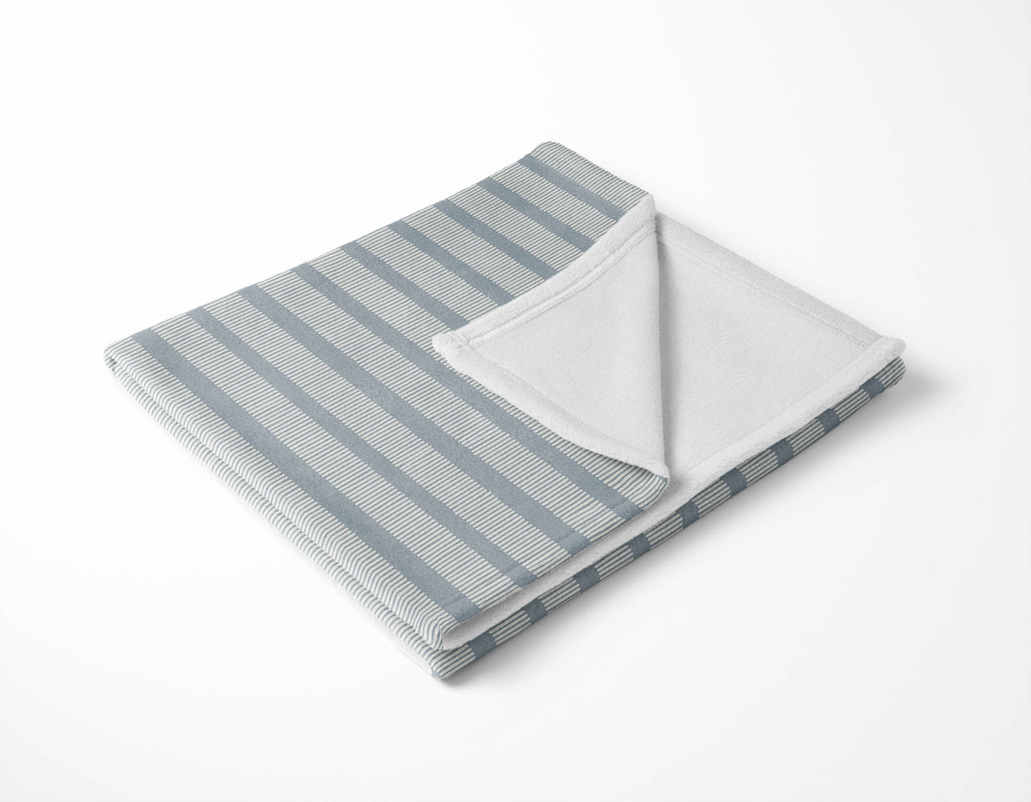 Comb Row Velveteen Fleece Blanket