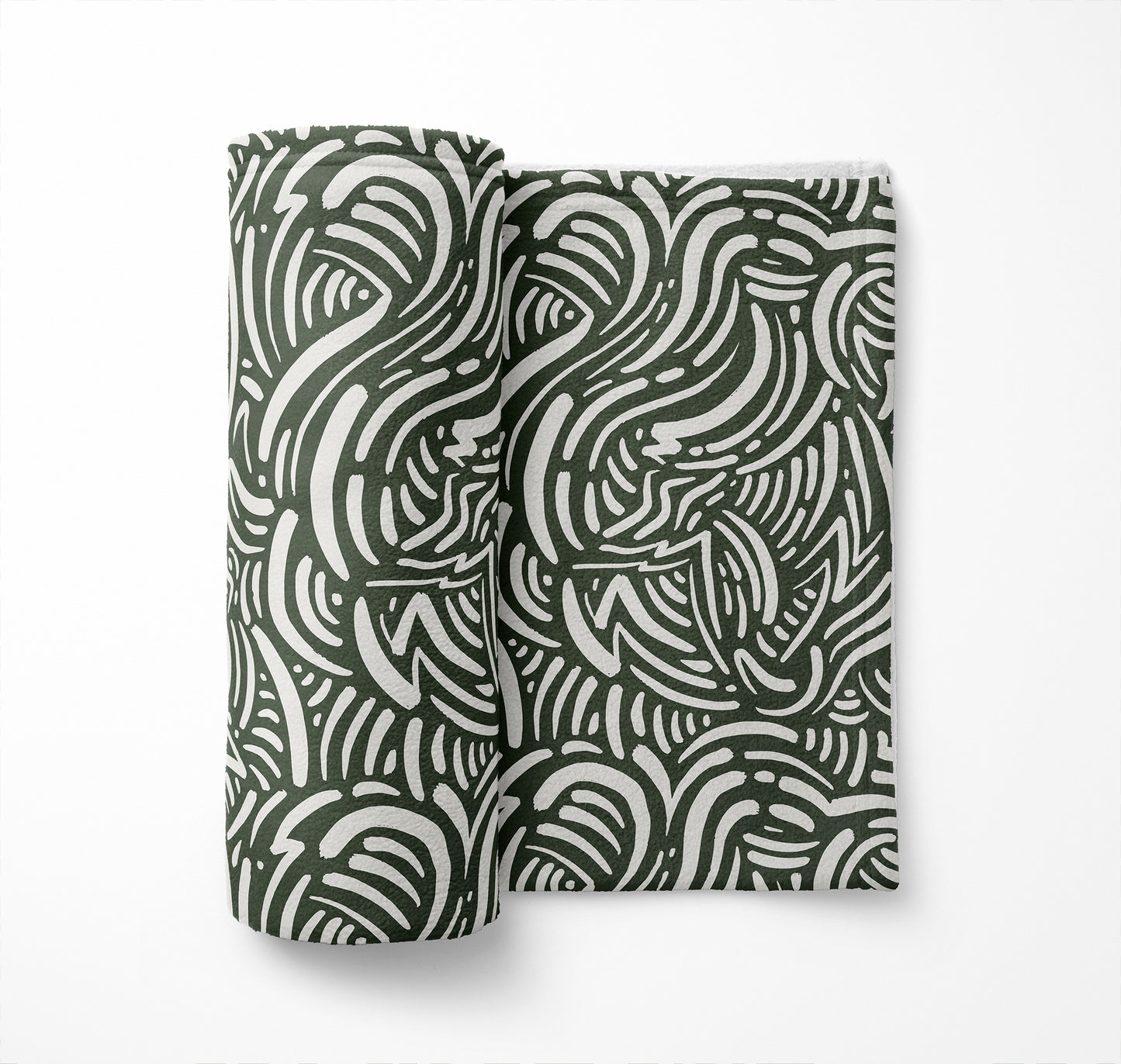 Cozy Swirl Velveteen Fleece Blanket
