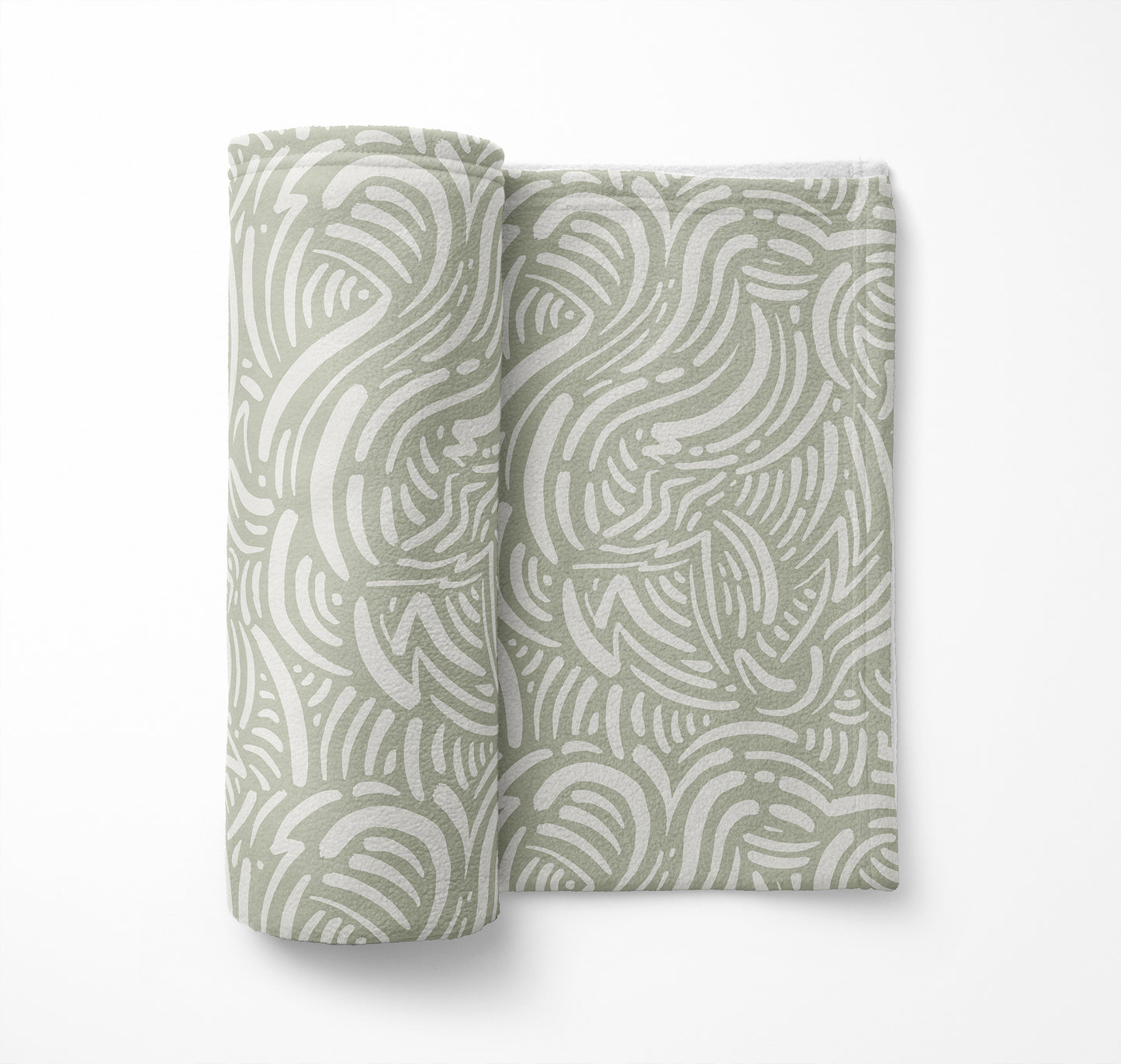 Cozy Swirl Velveteen Fleece Blanket