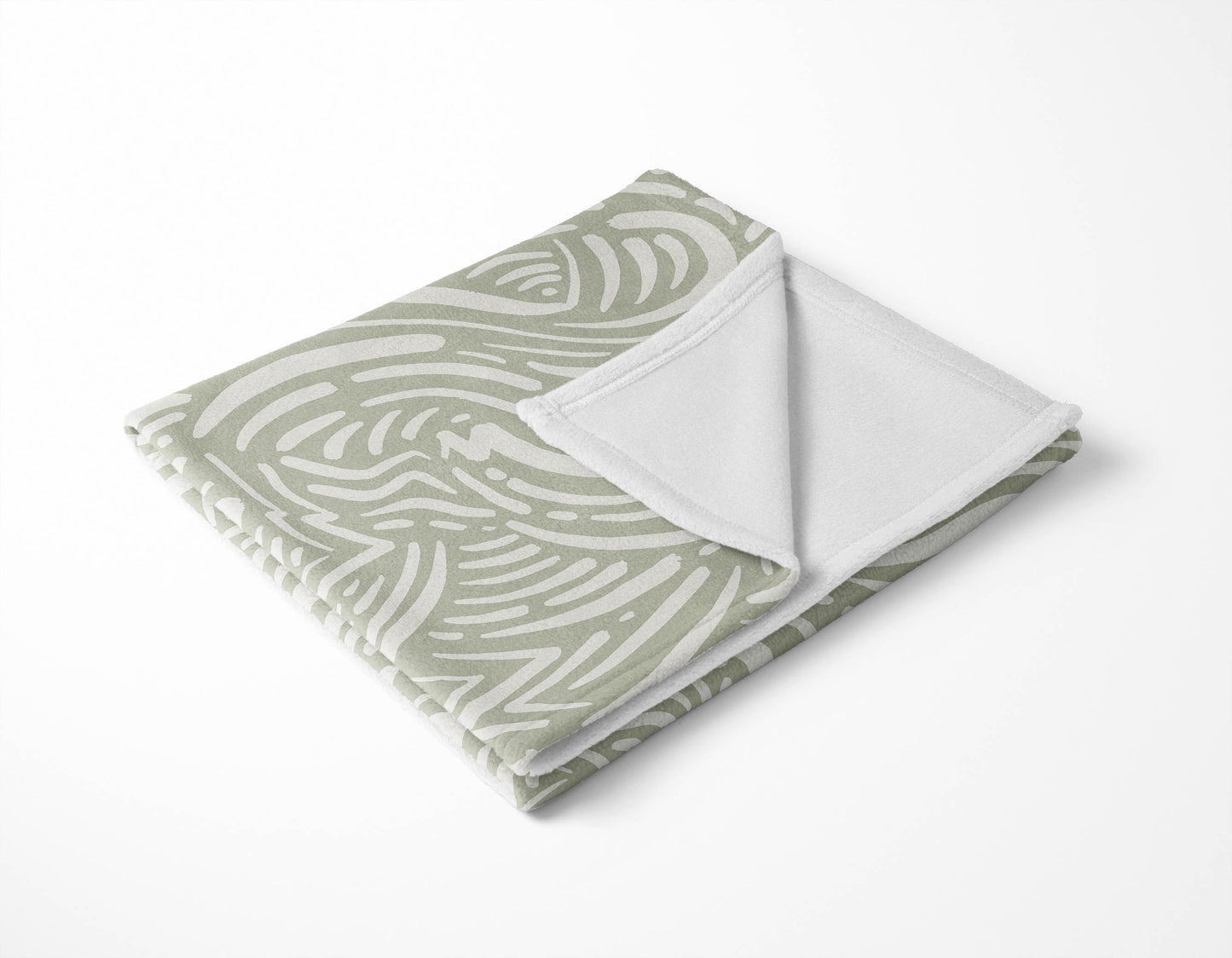 Cozy Swirl Velveteen Fleece Blanket