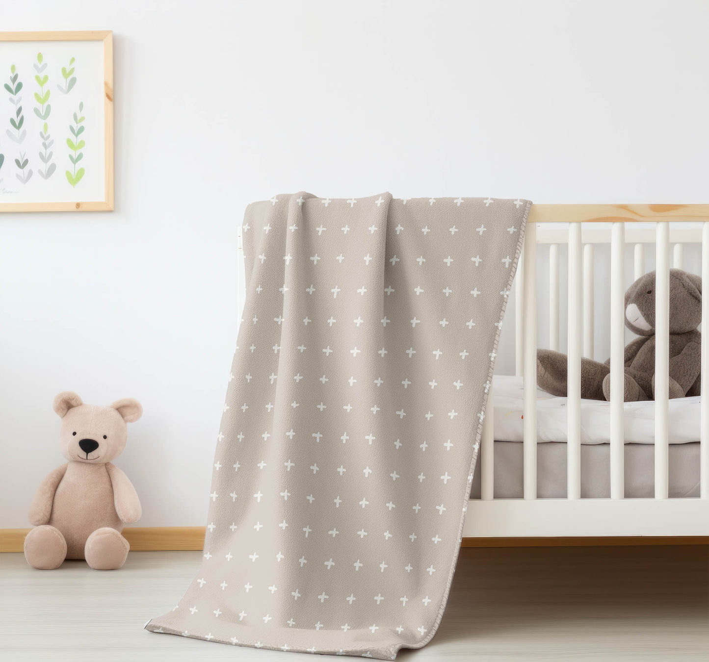 Criss Velveteen Fleece Blanket