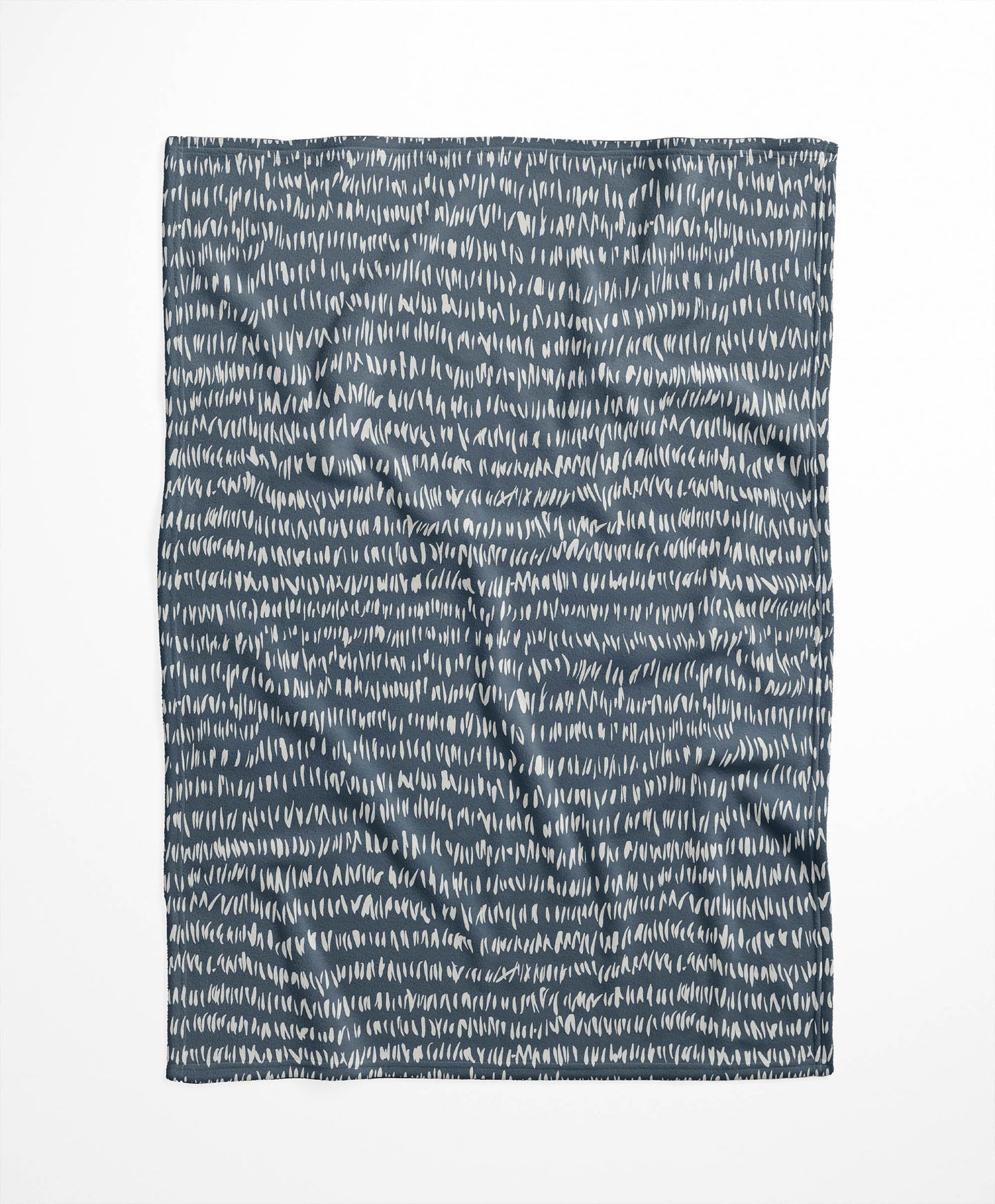 Crop Row Velveteen Fleece Blanket